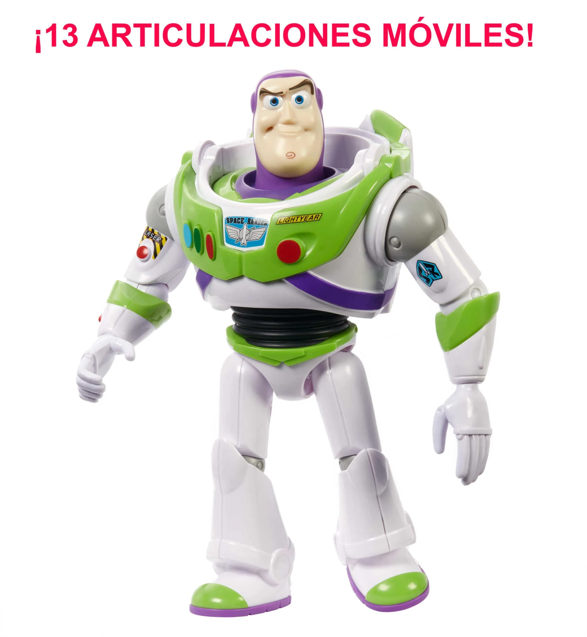 Figura De Acción Grande De Buzz Lightyear (30,48Cm) De La Película Toy Story De Disney Pixar - Image 3