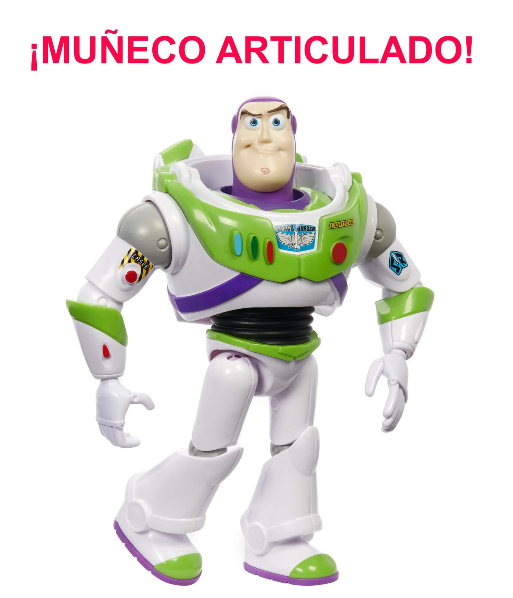 Figura De Acción Grande De Buzz Lightyear (30,48Cm) De La Película Toy Story De Disney Pixar - Image 4