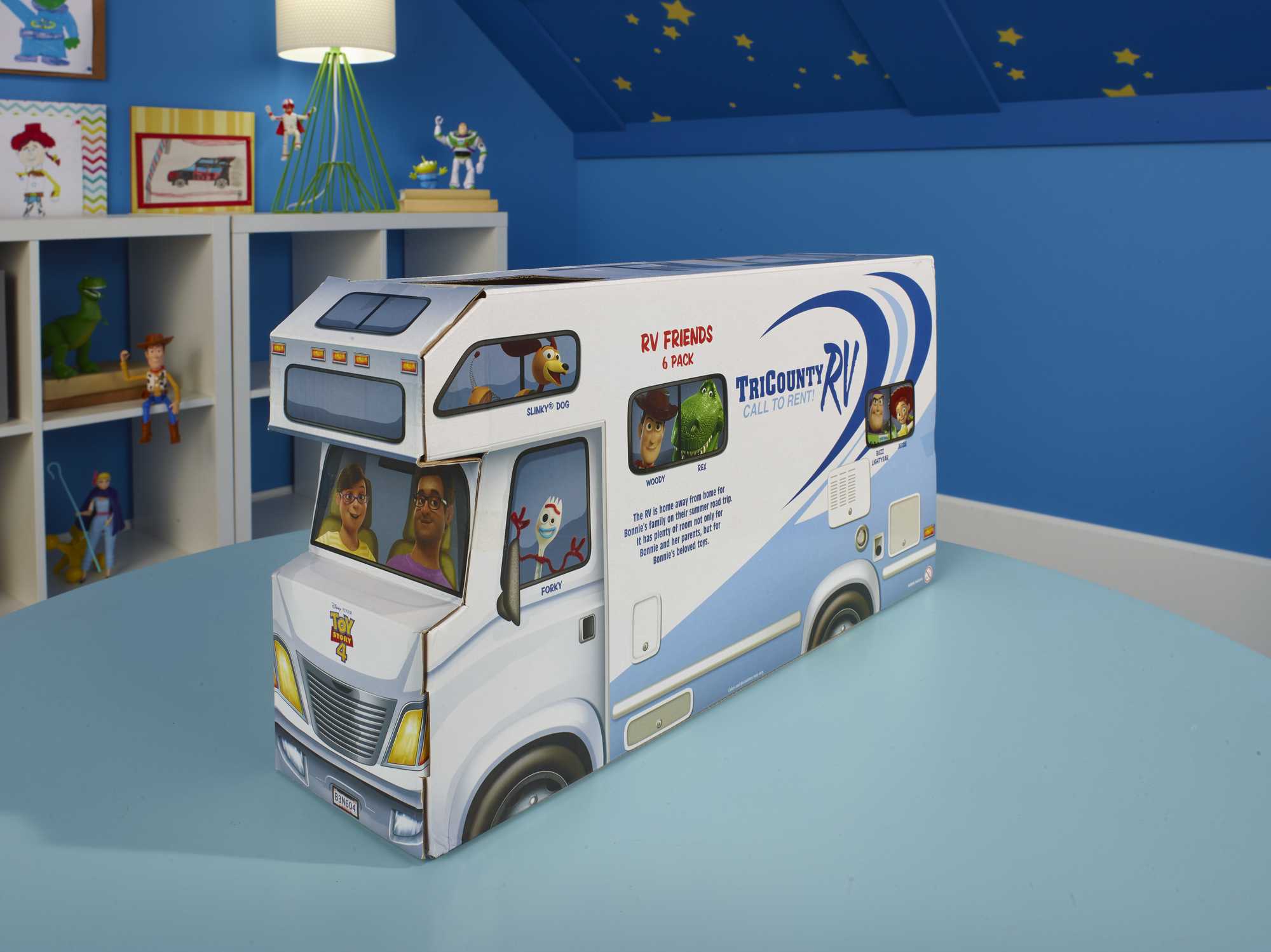 Disney Pixar Toy Story RV Friends 6-Pack Figures - Image 5