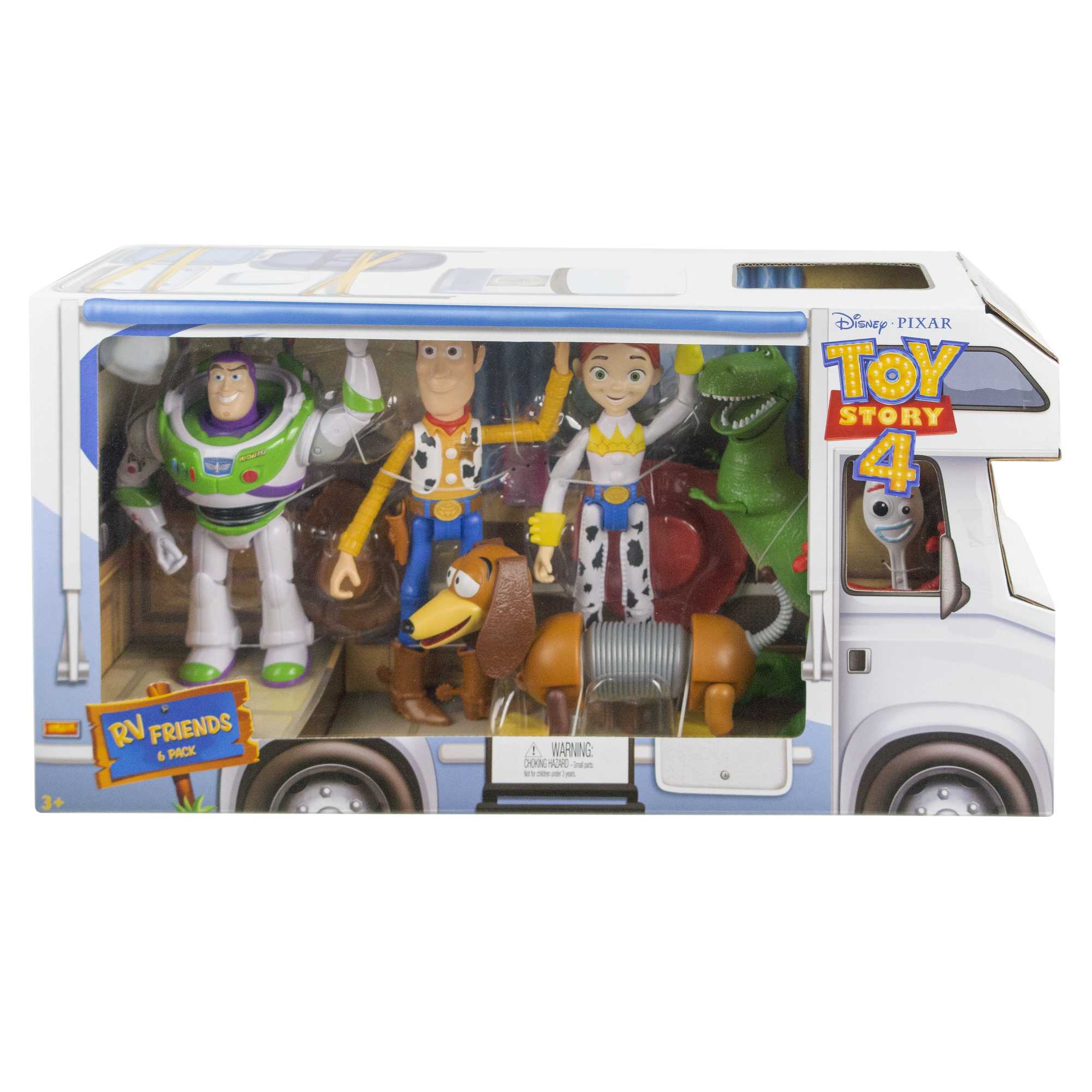 Disney Pixar Toy Story RV Friends 6-Pack Figures - Image 6