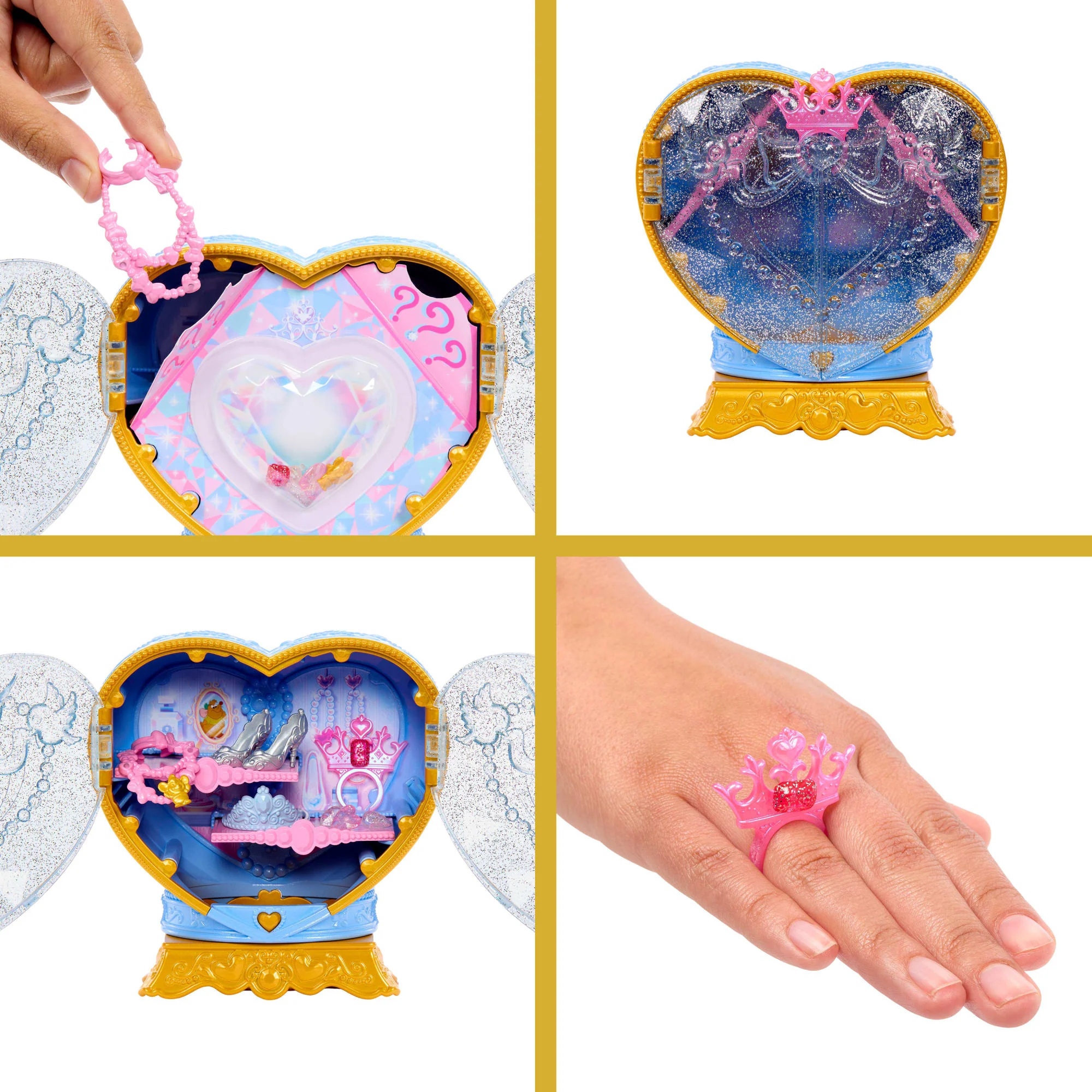 Disney-Poupée Princesses Jewel Reveal Cendrillon-Avec 8 Surprises - Image 3