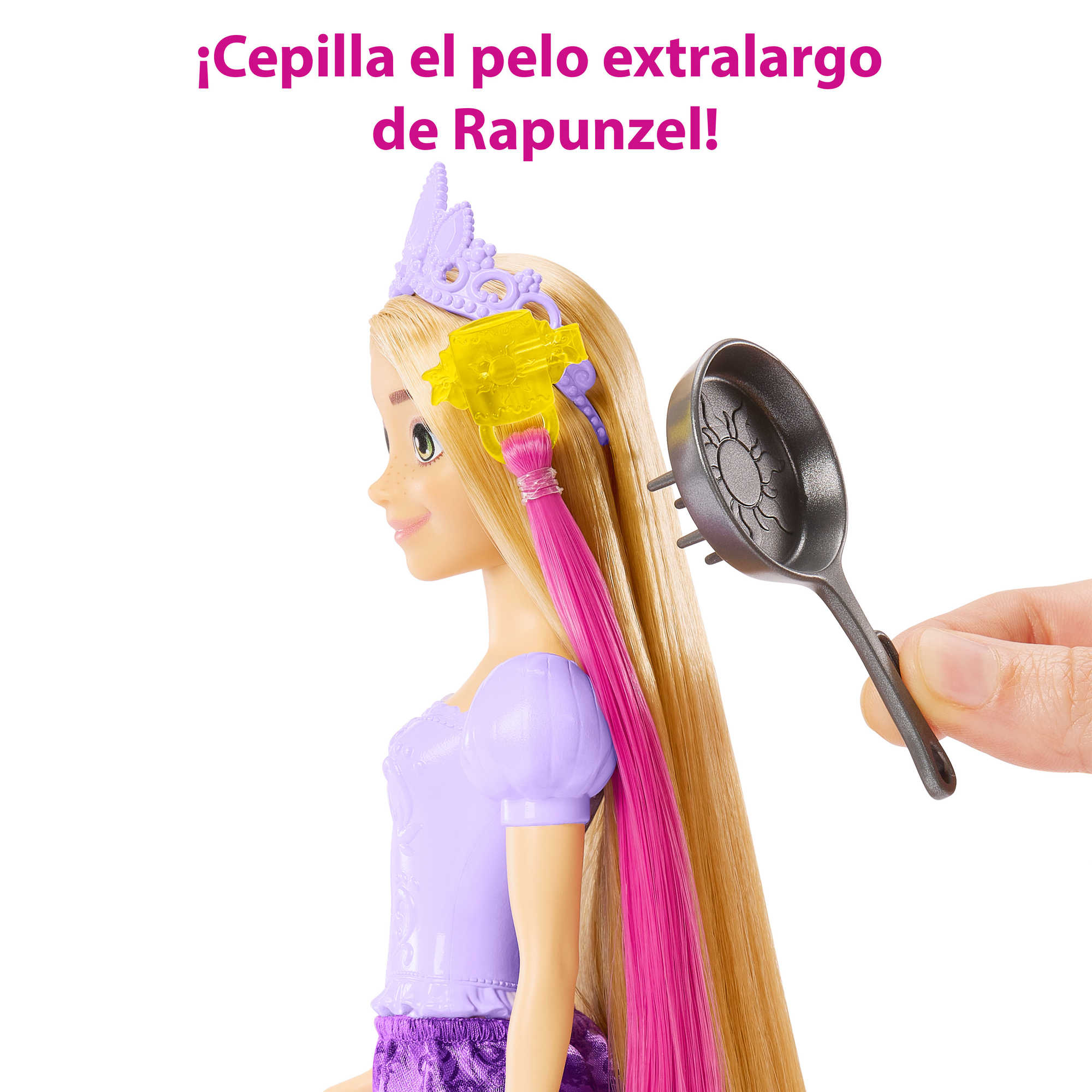 Disney Princesas Fairy-Tale Hair Rapunzel Muñeca - Image 5