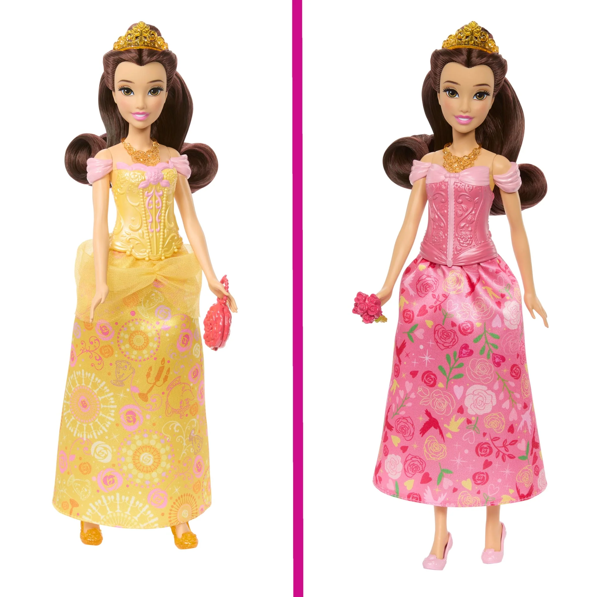 Muñeca De Moda Historias De Bella 2 En 1 De Disney Princesas Con 2 Corpiños Encajables, 2 Faldas Y 9 Accesorios - Image 4