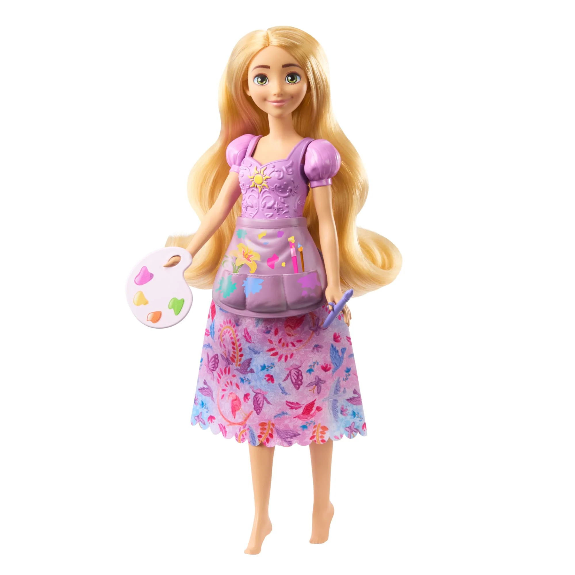 Muñeca De Moda Historias De Rapunzel 2 En 1 De Disney Princesas Con 2 Corpiños Encajables, 2 Faldas Y 9 Accesorios - Image 4