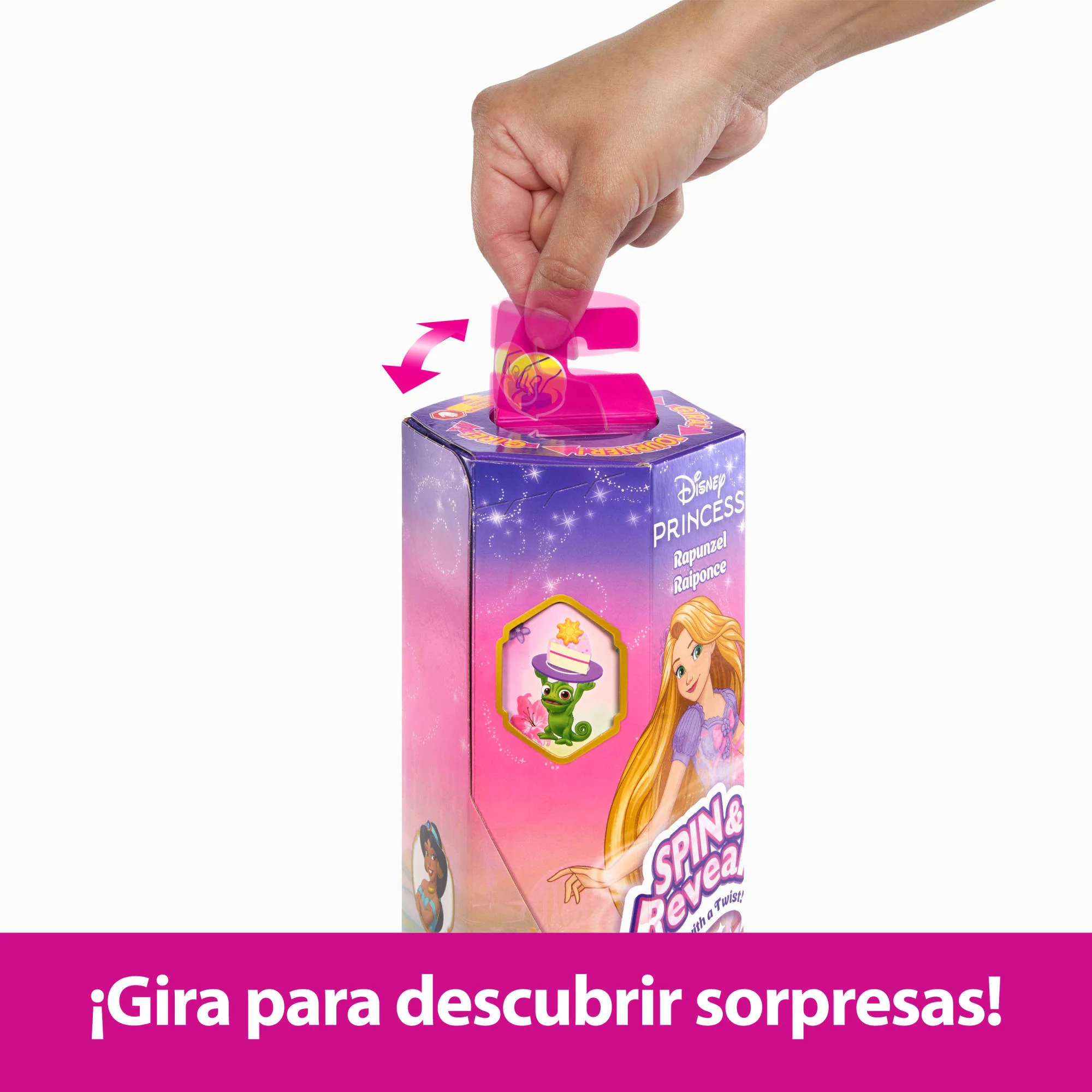 Muñeca De Moda Rapunzel Spin & Reveal De Disney Princesas Y Accesorios Con 11Sorpresas - Image 3