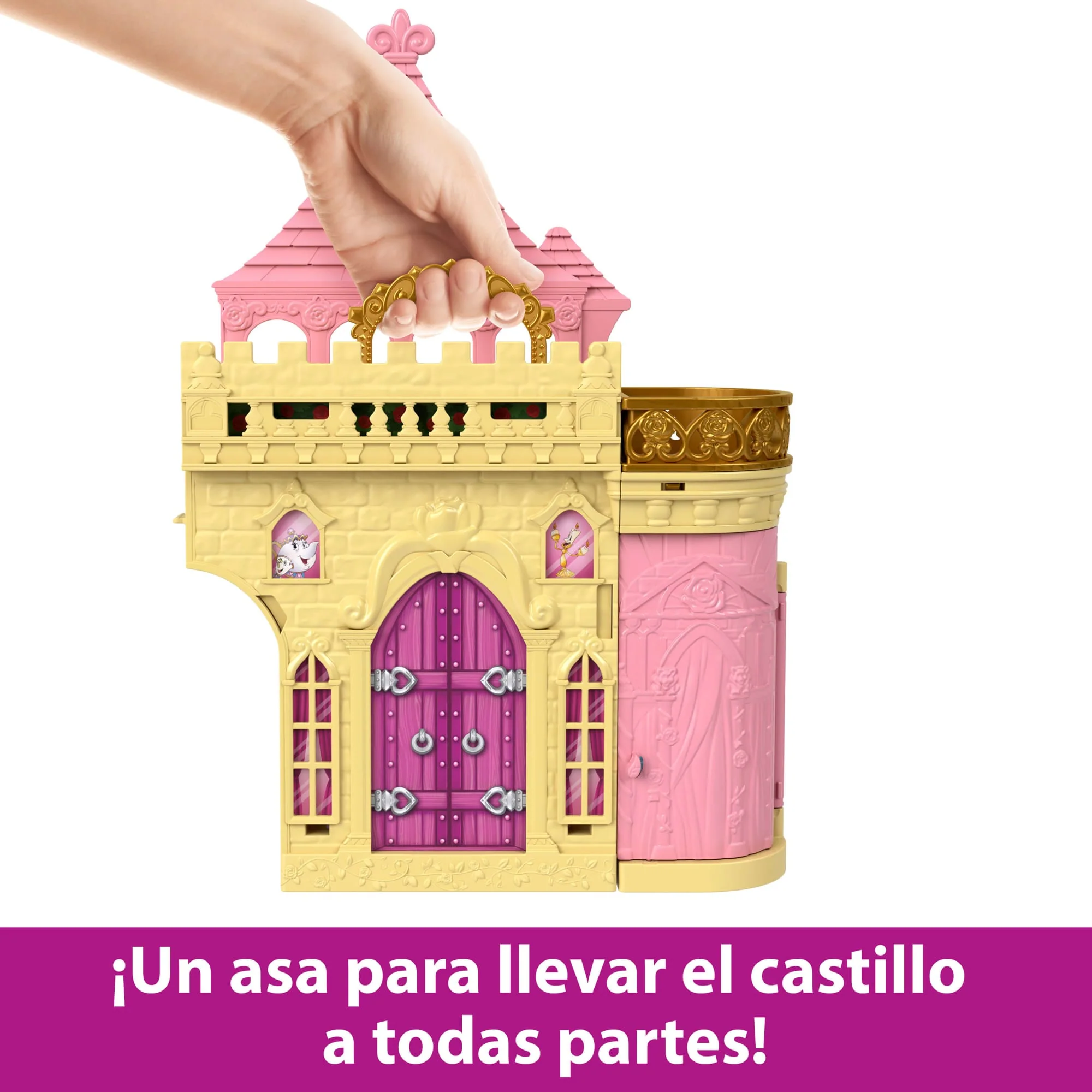 Castillo Apilable De Bella De Disney Princesas, Regalos Para Niños Y Niñas - Image 3