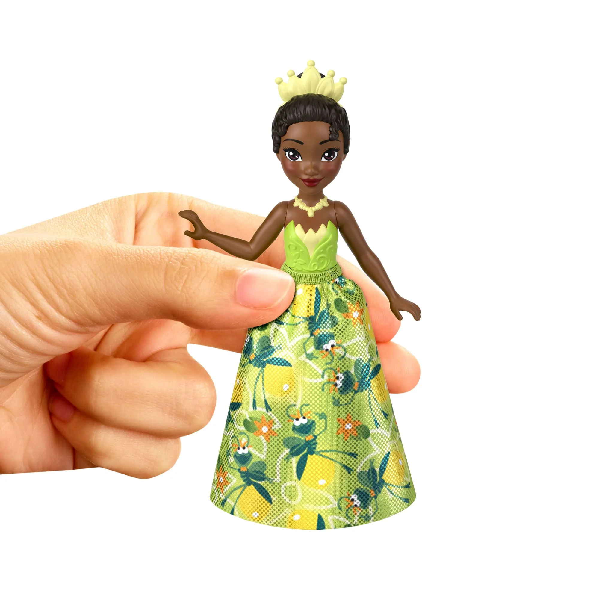 Conjunto De Juego Disney Princesas Y Amigos Con Cinco Muñecas Pequeñas Con Conjuntos Brillantes Y Cinco Figuras De Amigos - Image 4