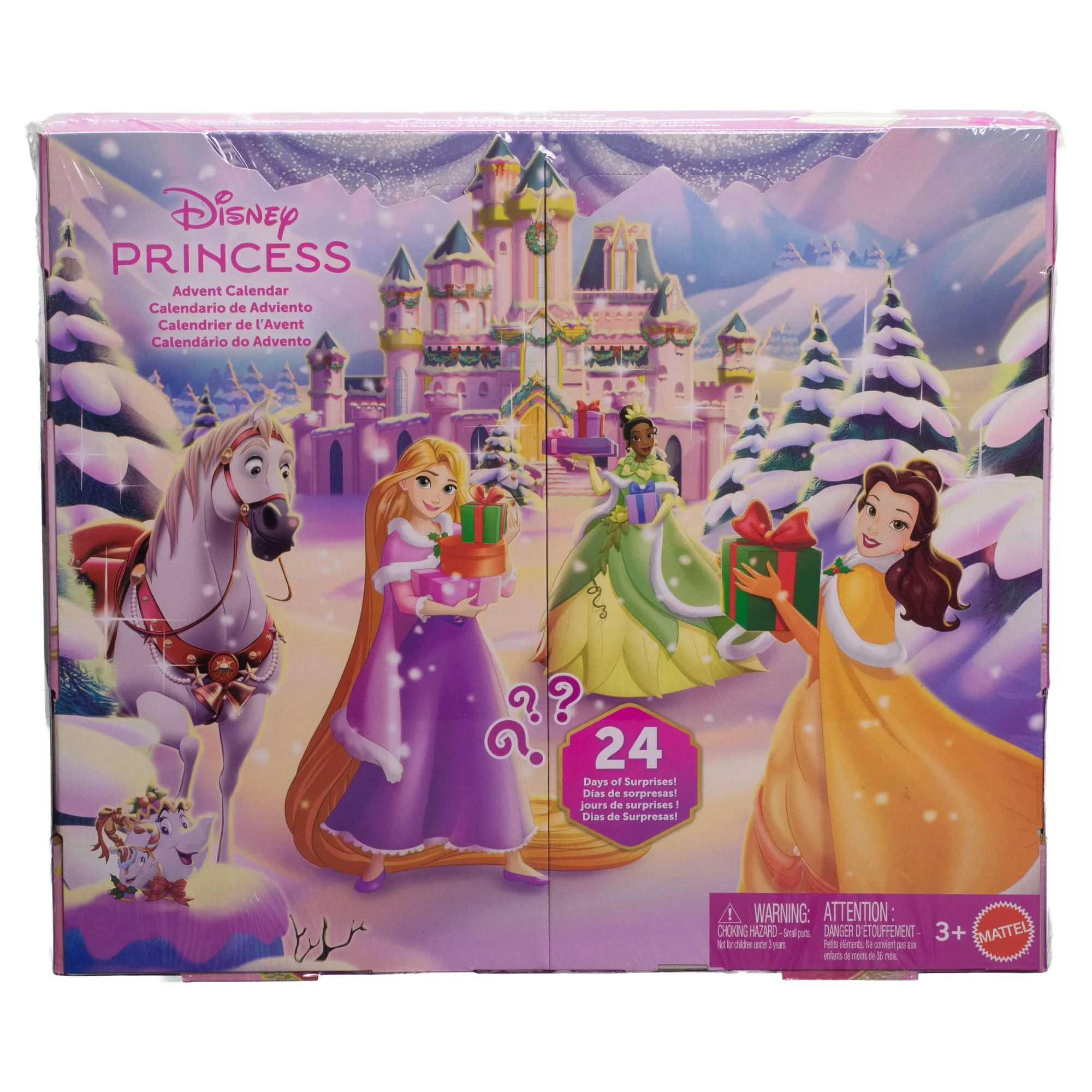 Disney Princess Advent Calendar With 24 Days Of Gifts, Including 3 Small Dolls, 3 Friends & 22 Accy - Image 6