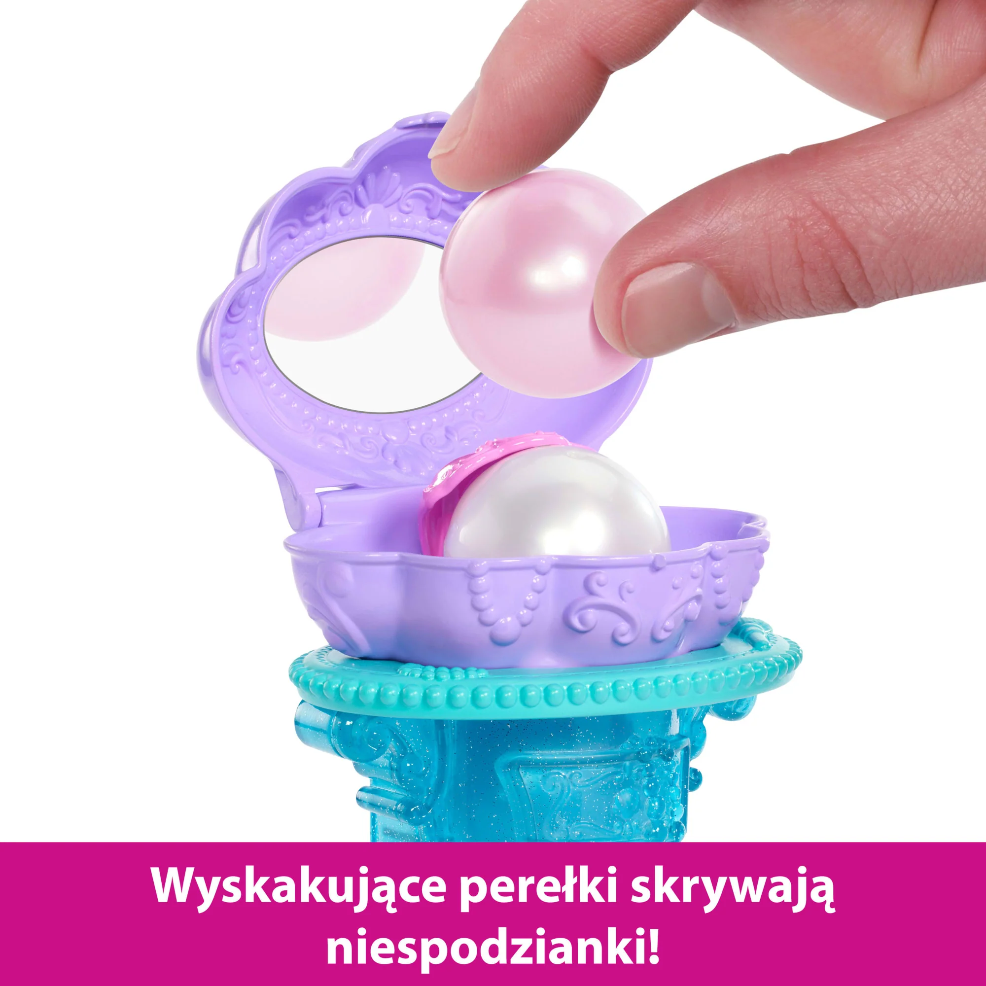Disney Princess Arielka Muszelkowa toaletka Zestaw, lalka i akcesoria Zabawka 3+ - Image 3