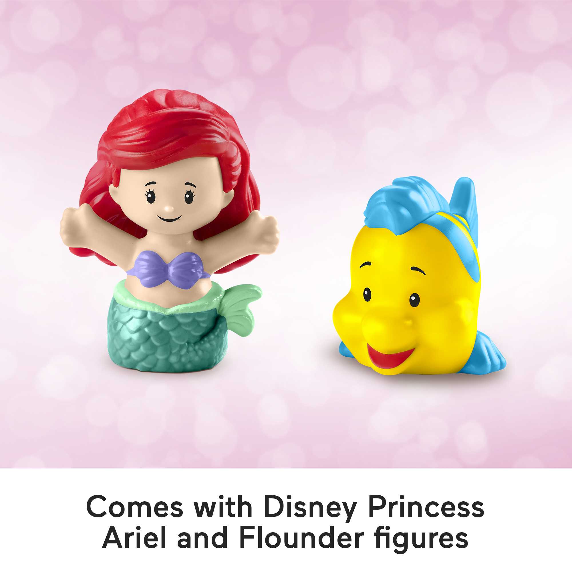 Disney Princess Ariel'S Light-Up Sea Carriage By Little People - Image 5
