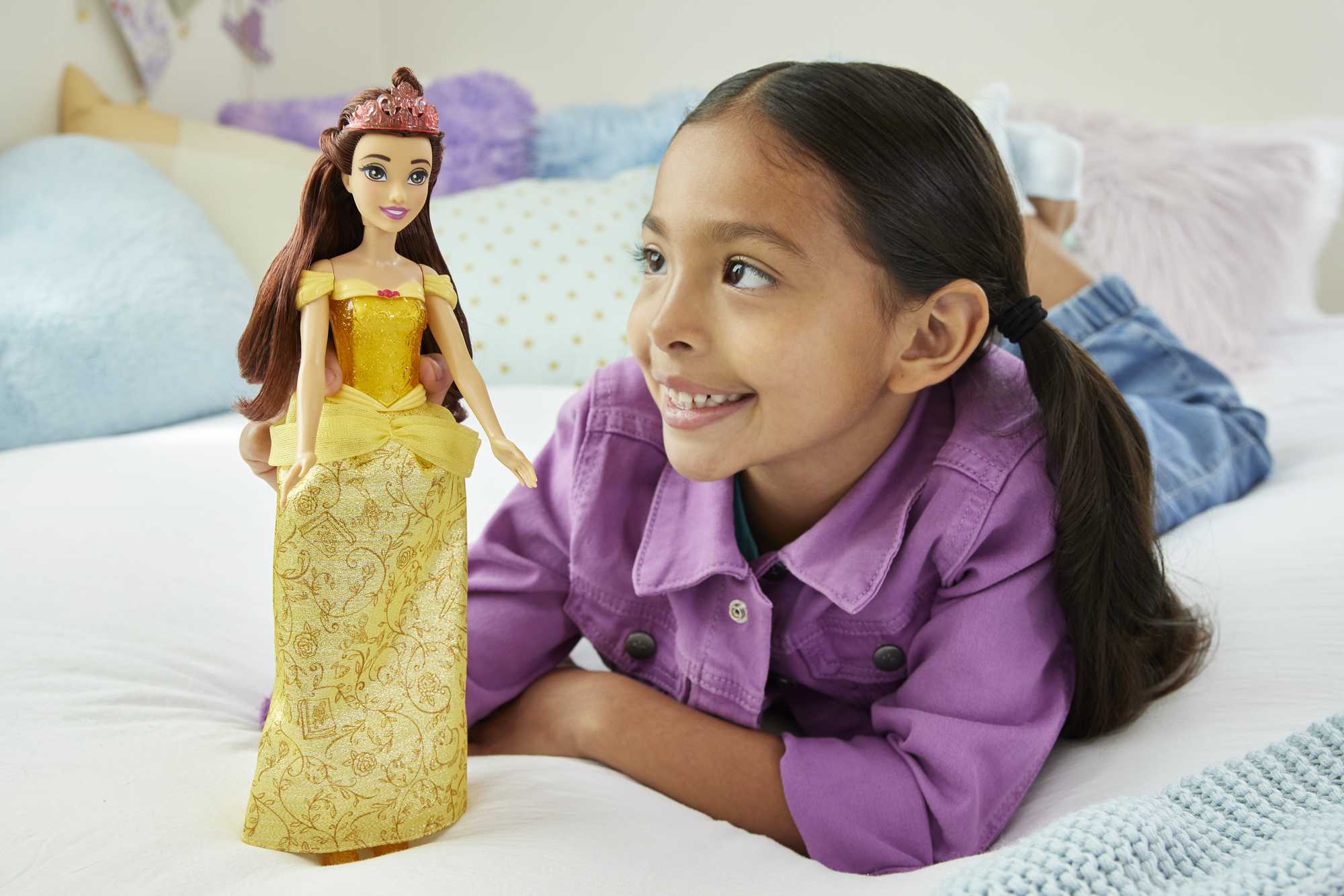 Disney Princess Belle Doll With Sparkling Fashion & Accessories, Inspired By Beauty & The Beast - Image 2