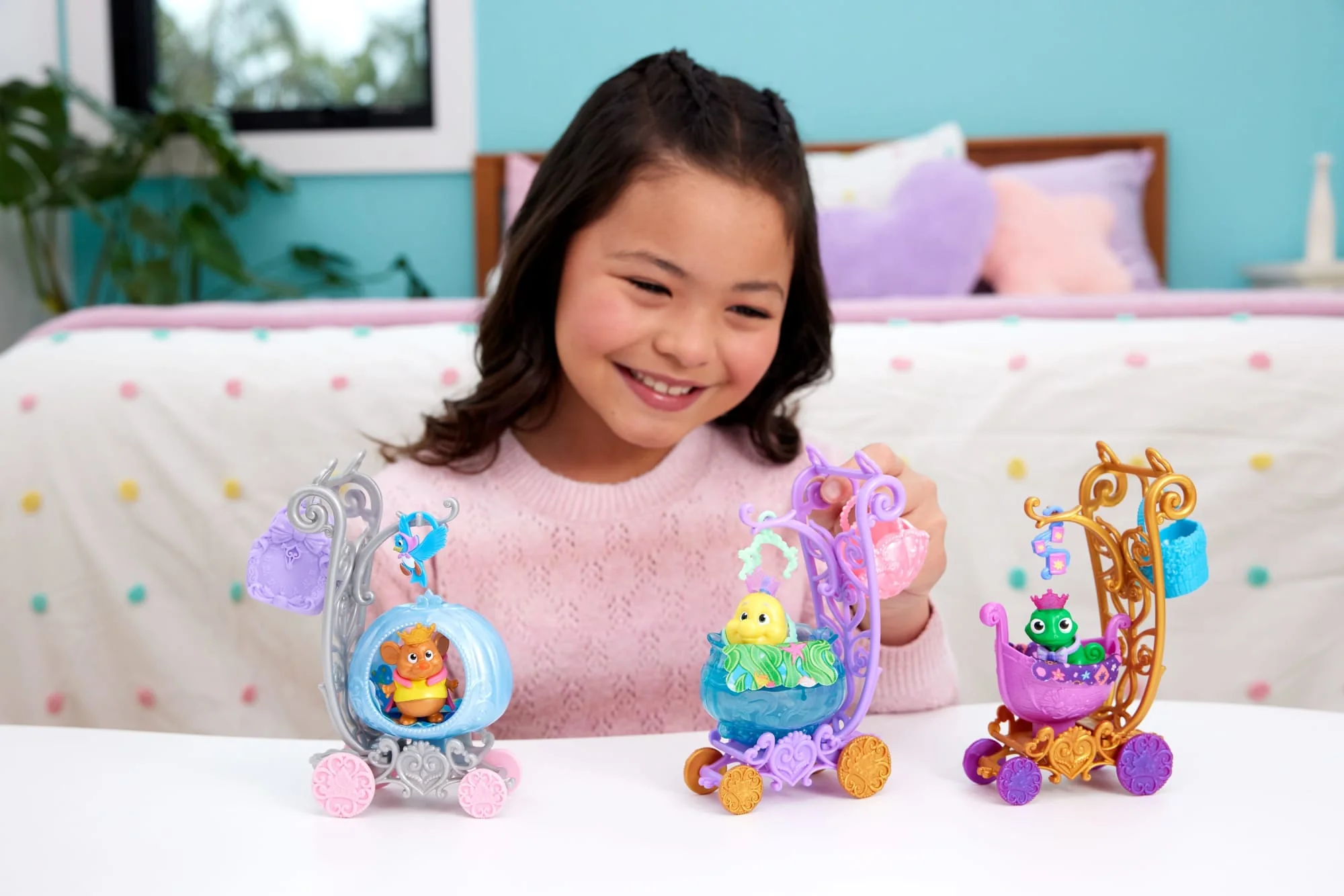 Disney Princess Animal Friend Carriages With 5 Accessories, Fashion Doll Size, Inspired By Movies - Image 2
