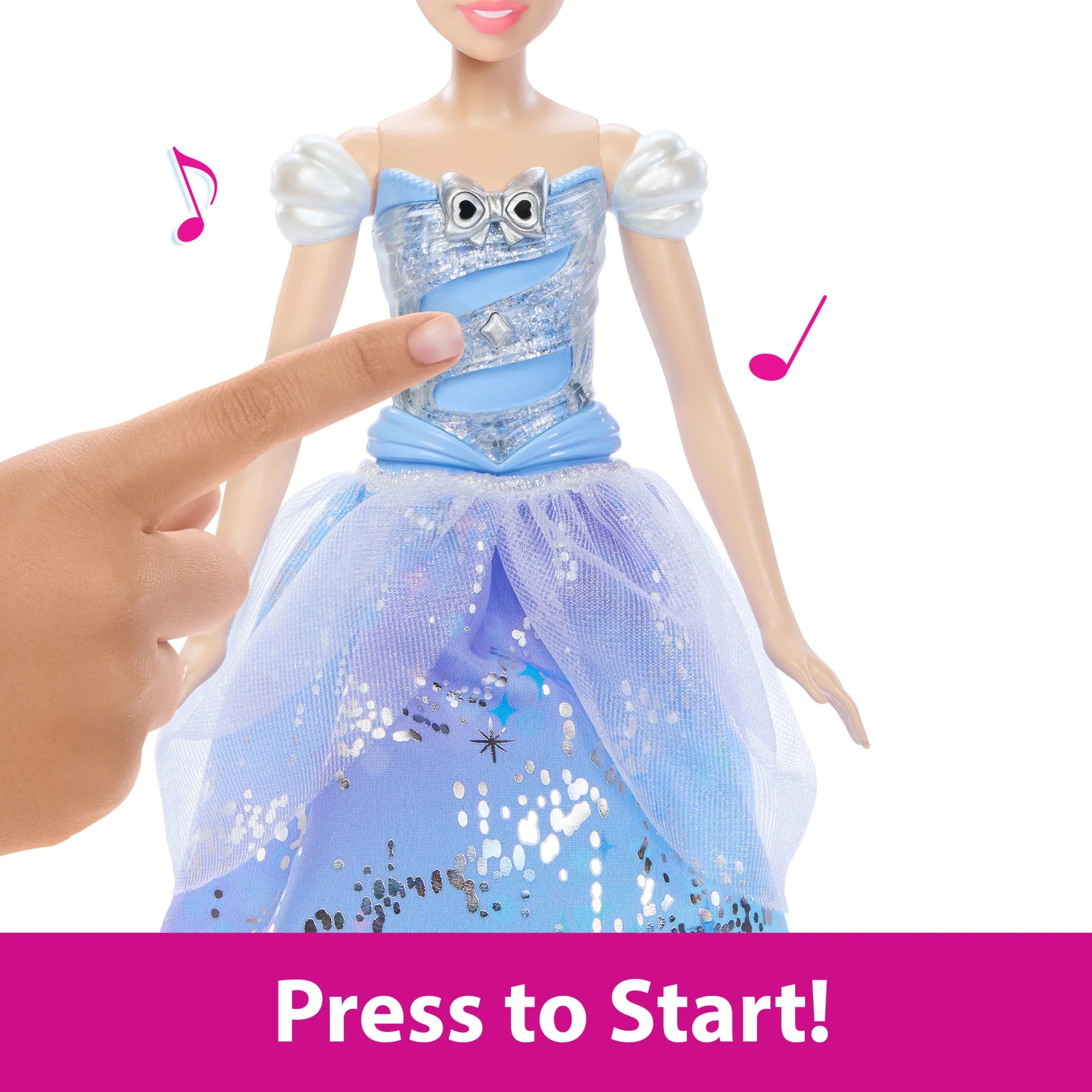 Disney Princess Enchanted Ballgown Cinderella Fashion Doll With Lights & Sounds, Inspired By Movie - Image 2