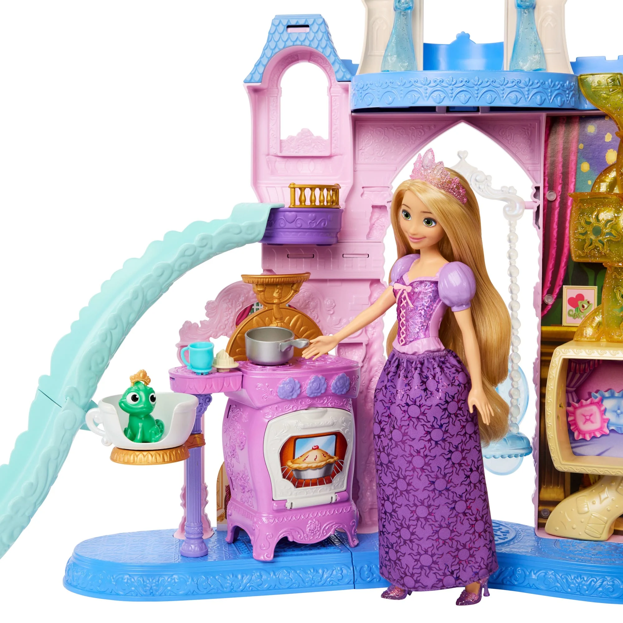 Disney Princess Haustierpalast-Spielset Mit 7 Spielbereichen, 3 Tierfreunden Und Über 20 Möbeln Und Zubehörteilen - Image 4