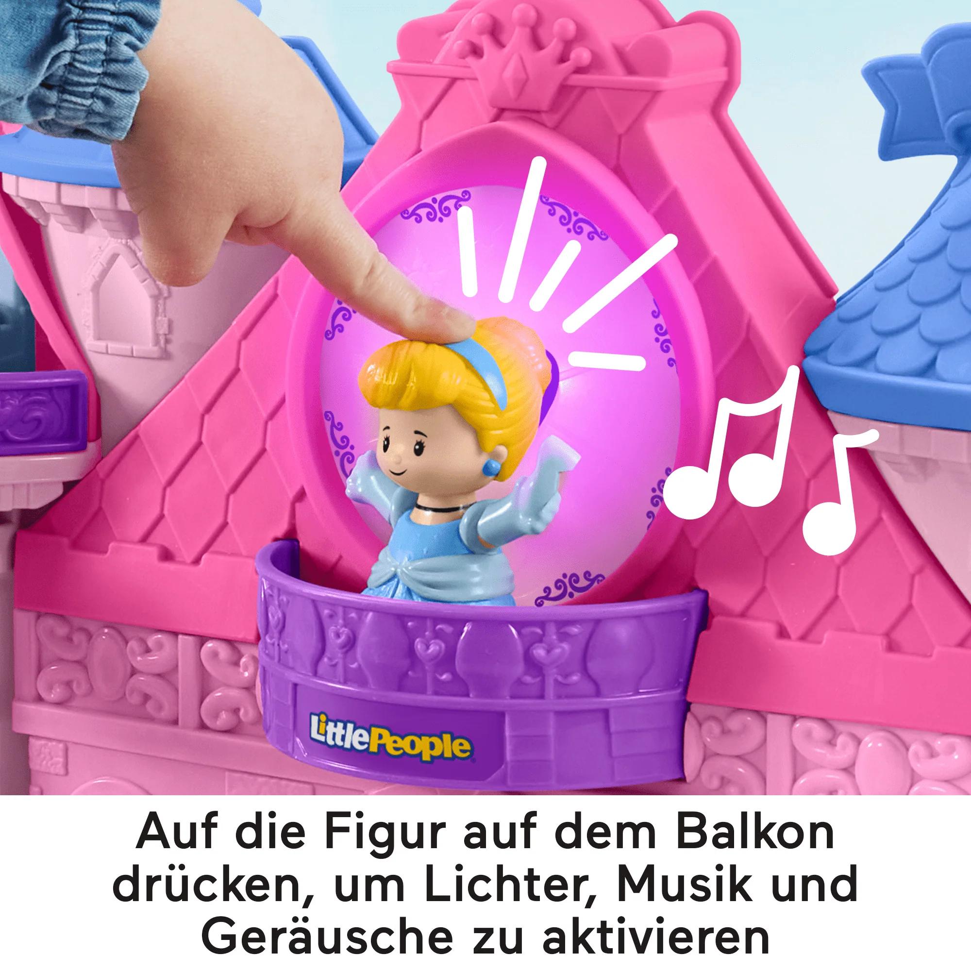 Fisher-Price Little People Disney Prinzessin Magisches Tanzschloss - Image 3