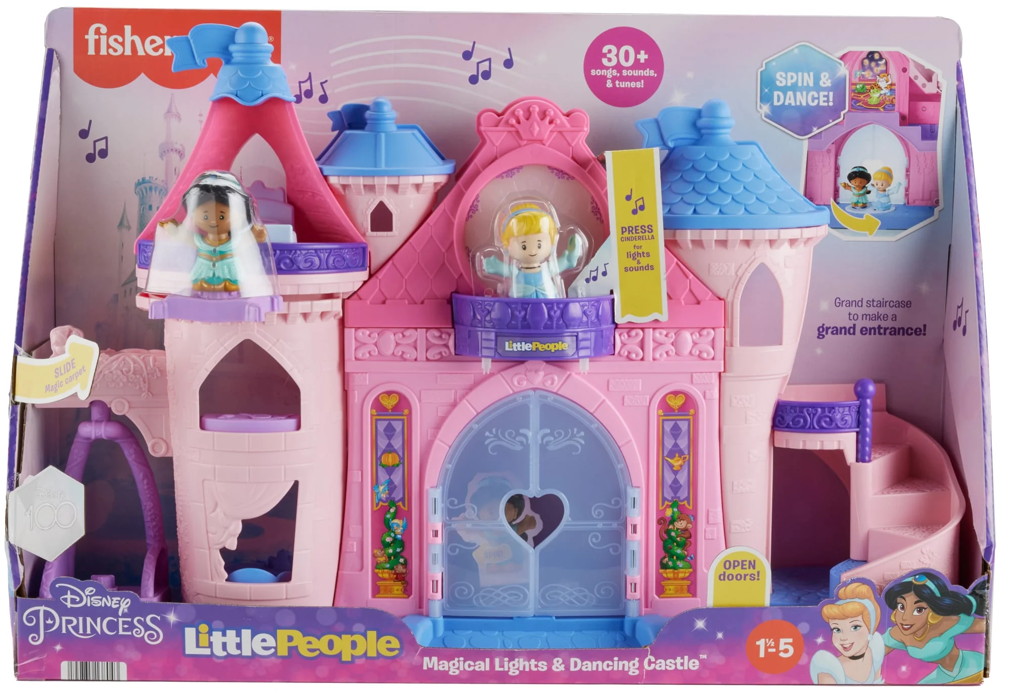 Fisher-Price Little People Disney Prinzessin Magisches Tanzschloss - Image 6