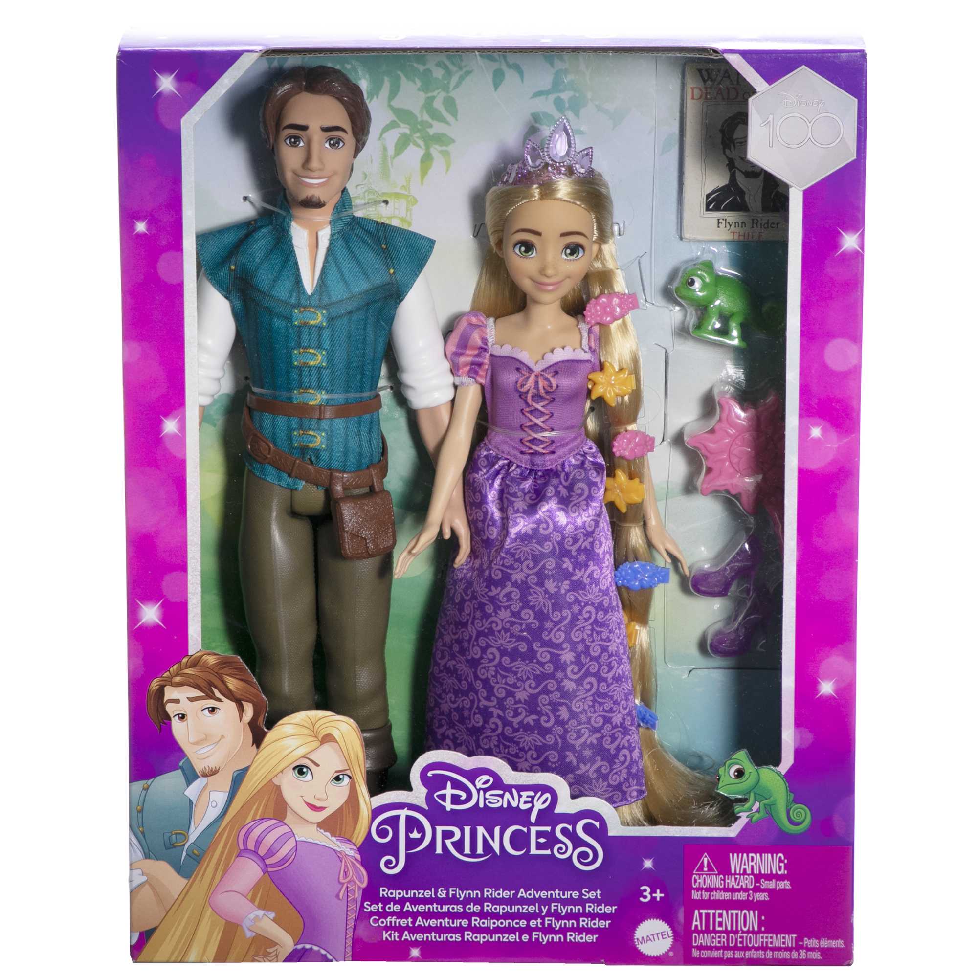Disney Princess Toys, Rapunzel And Flynn Rider Dolls And Accessories - Image 6