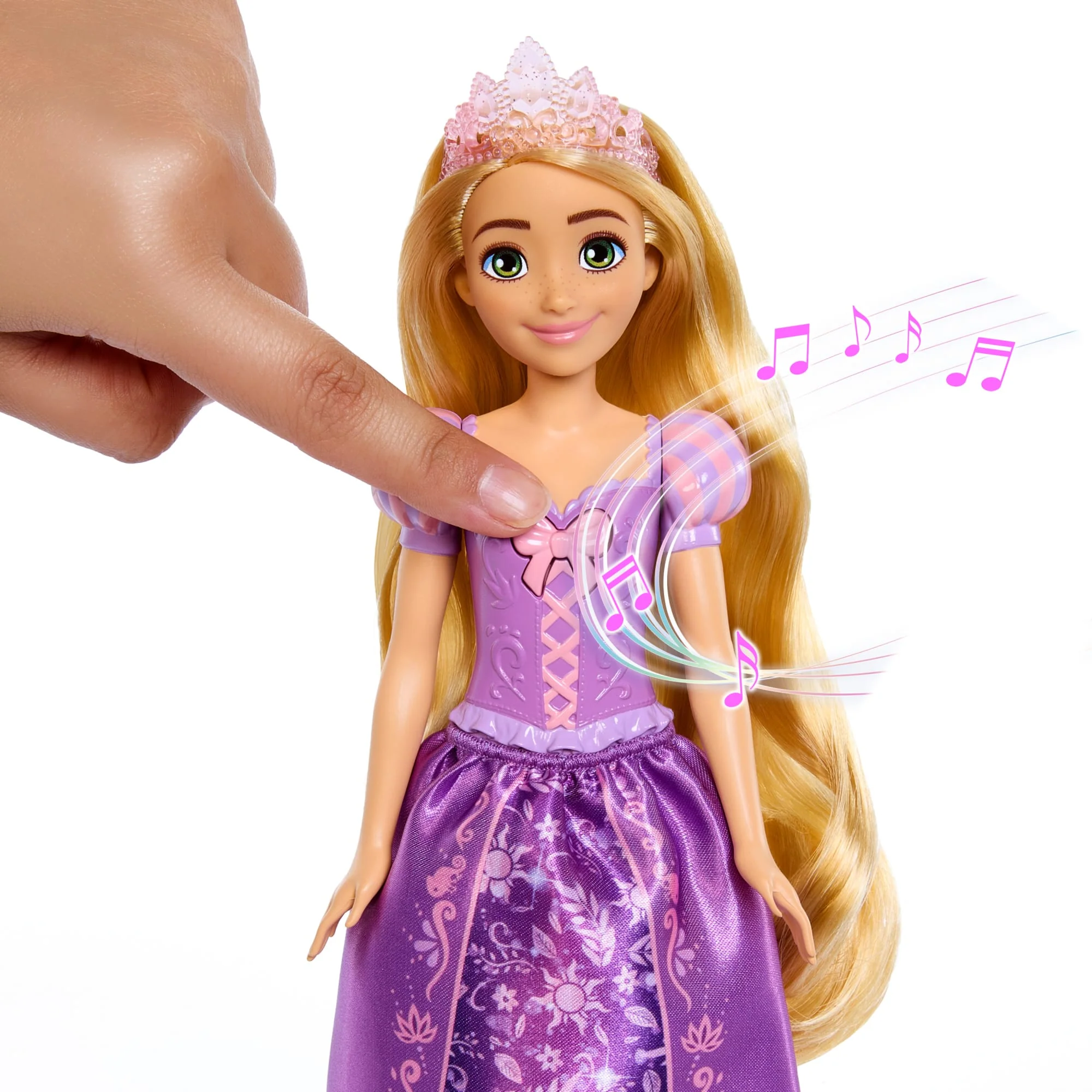 Disney Princess Rapunzel Cantante, Bambola Che Canta 'Aspettando Una Nuova Vita' in 4 Lingue Dal Film - Image 2