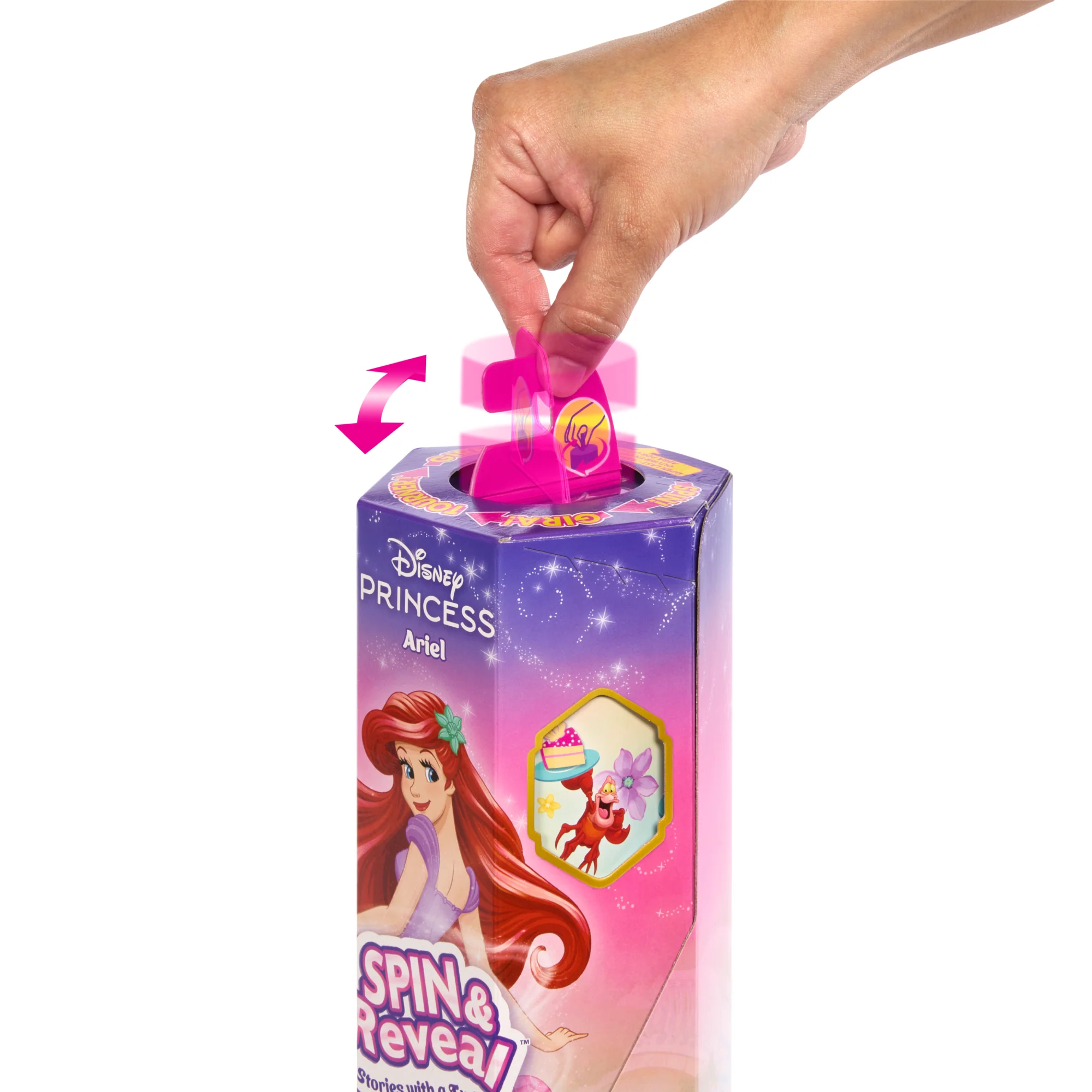 Disney Princess Spin & Reveal Κούκλα Ραπουνζέλ & Αξεσουάρ Με 11 Εκπλήξεις - Image 3
