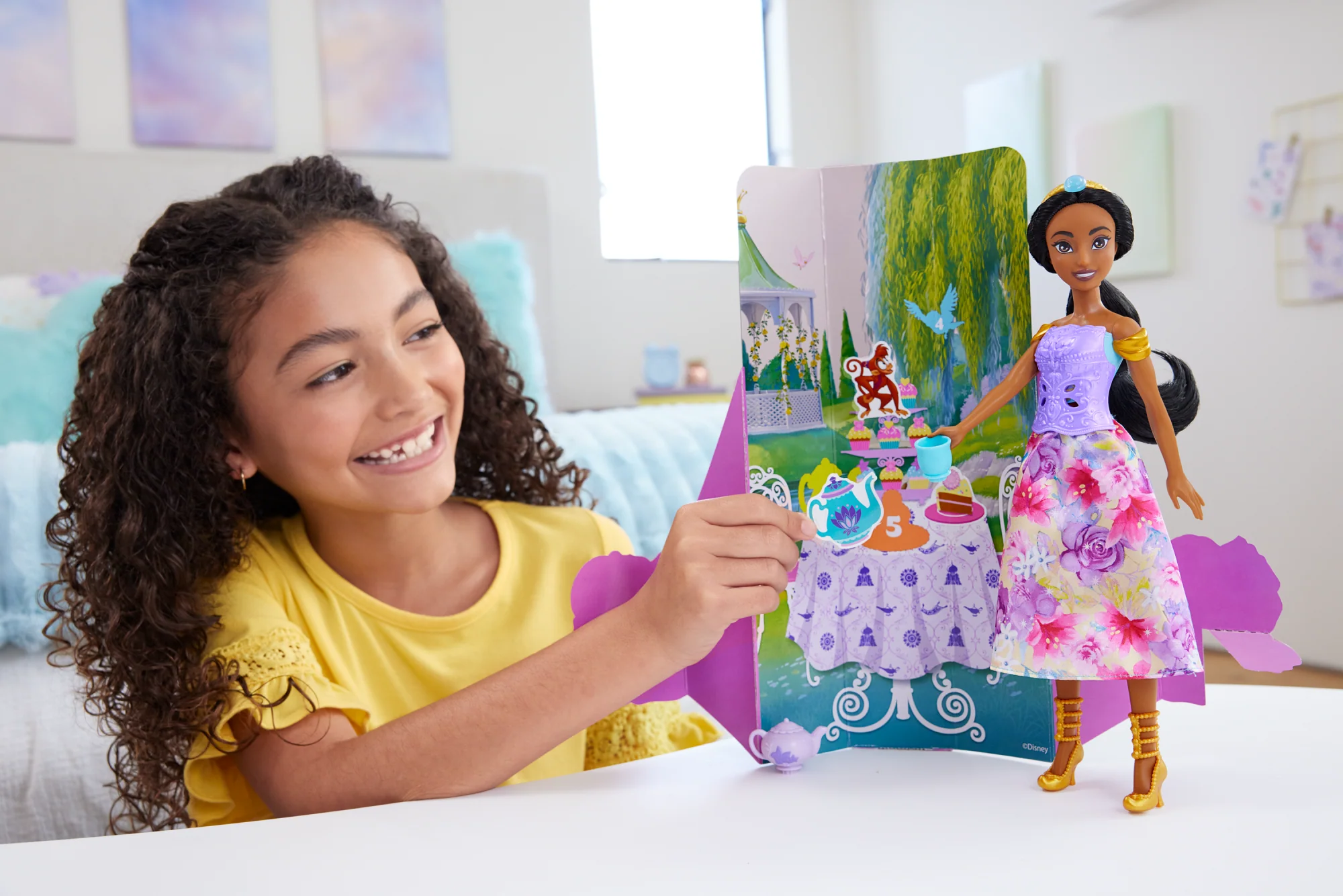 Disney Prinzessin Spin & Reveal Jasmine Puppe - Image 2