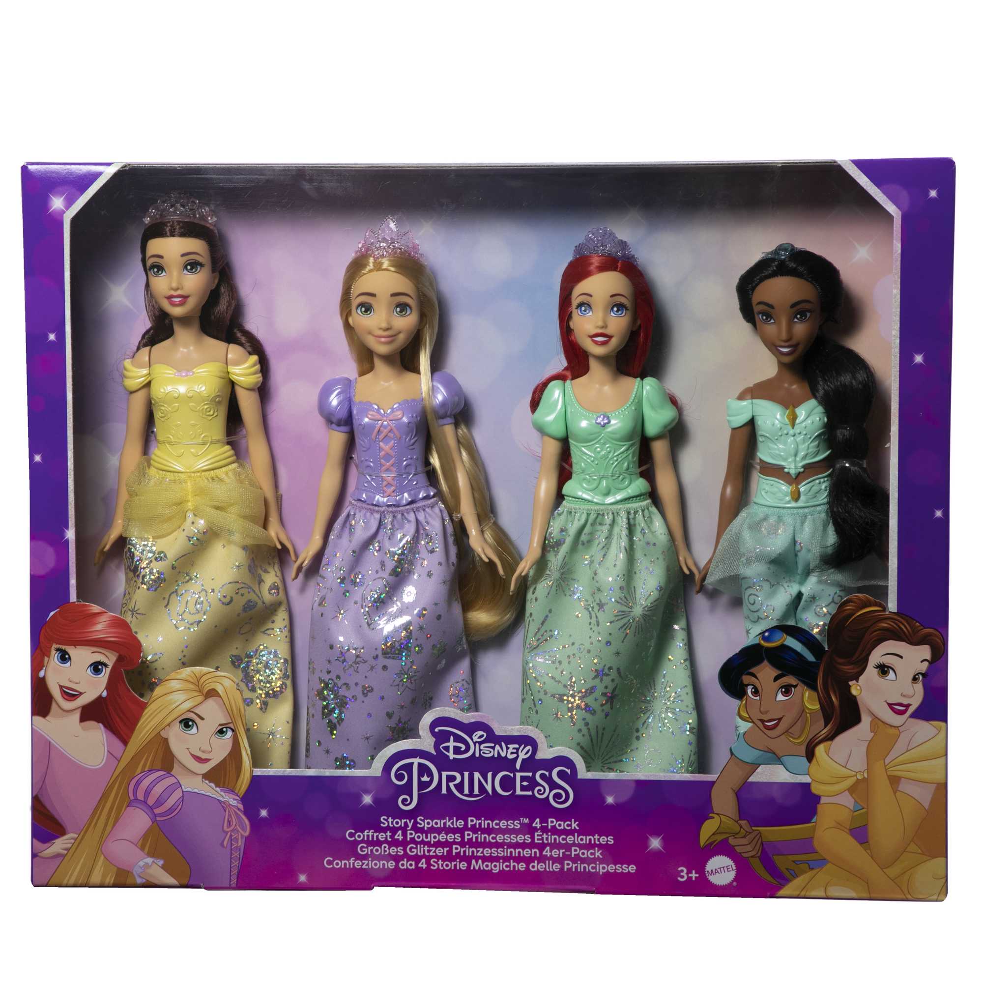Disney Princess STORY SPARKLE PRINCESS 4-Pack - Image 5