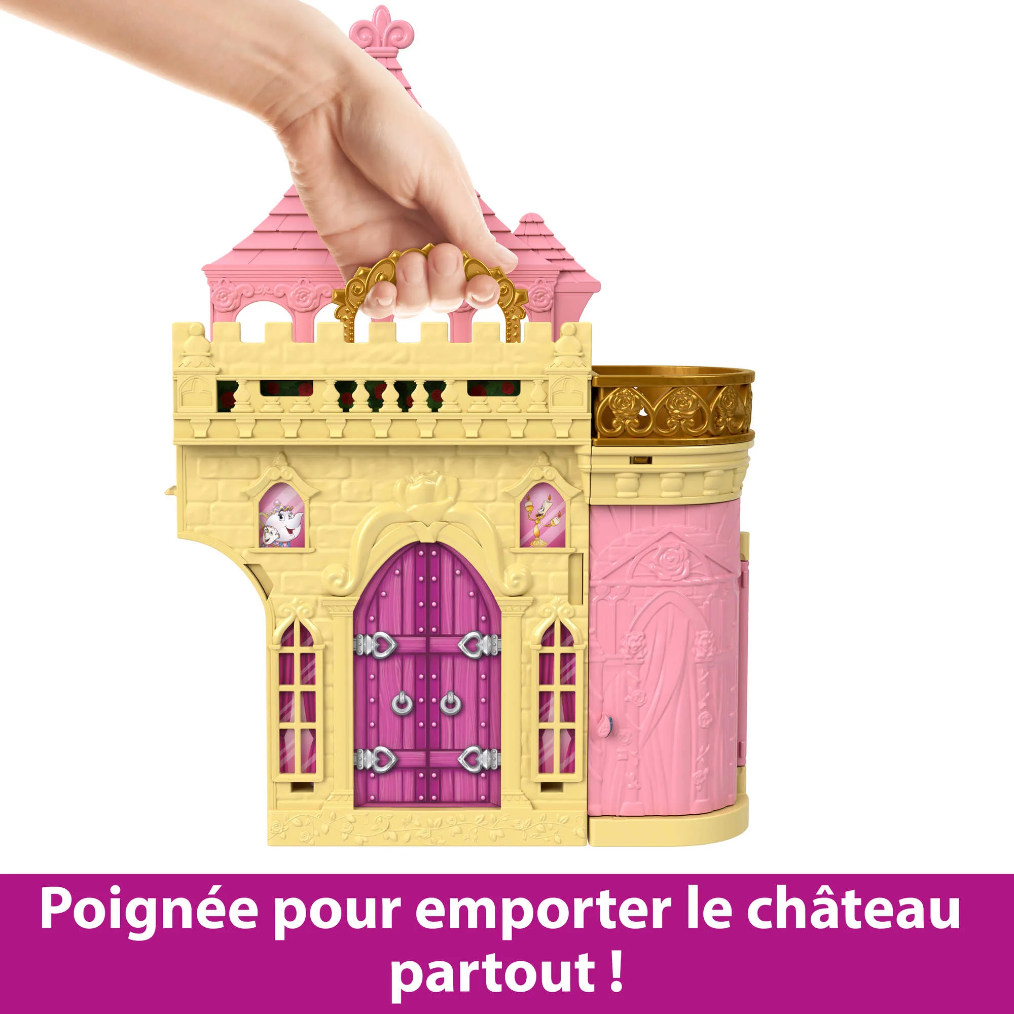 Disney Princesses - Coffret Le Château De Belle - Figurine - 3 Ans Et + - Image 3