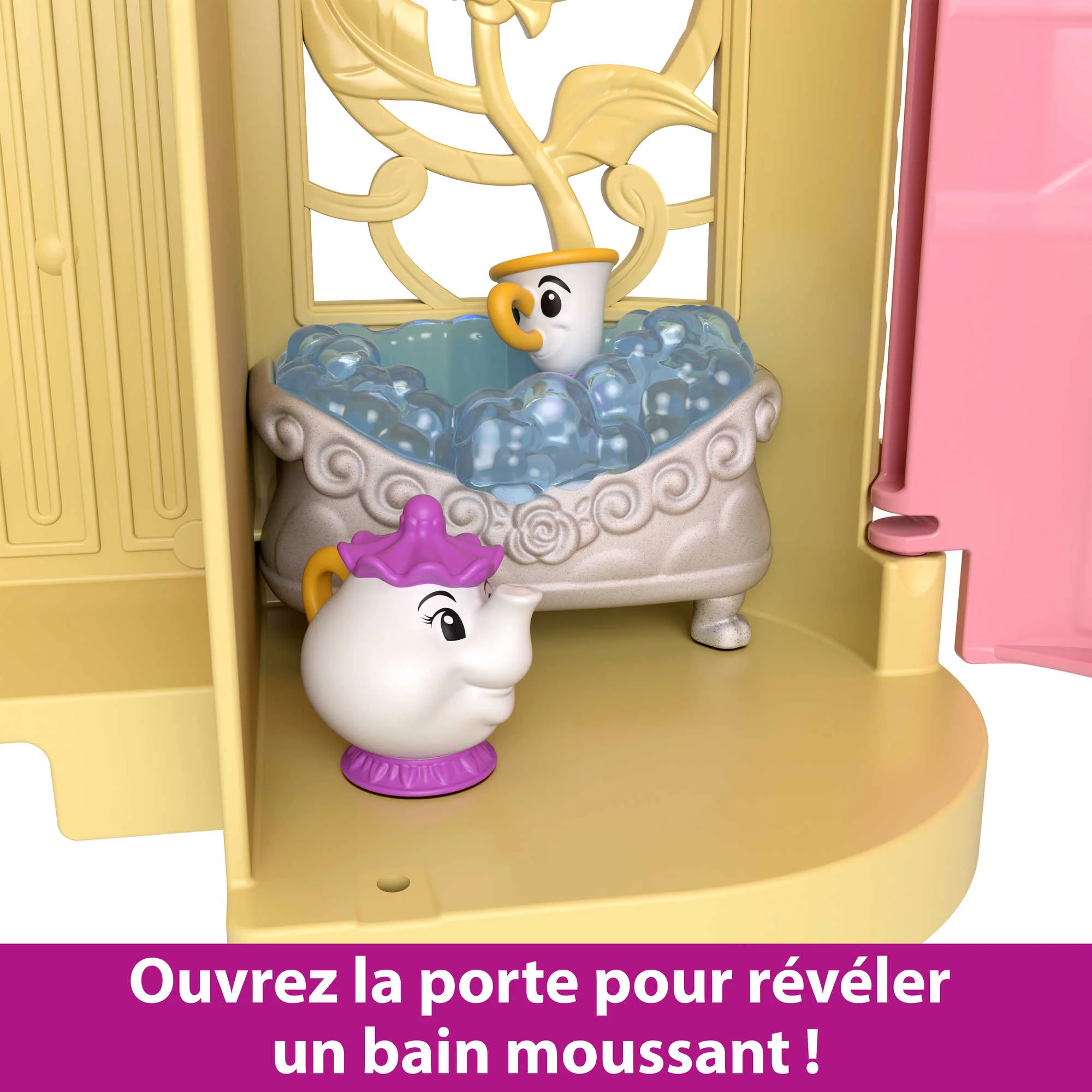 Disney Princesses - Coffret Le Château De Belle - Figurine - 3 Ans Et + - Image 5