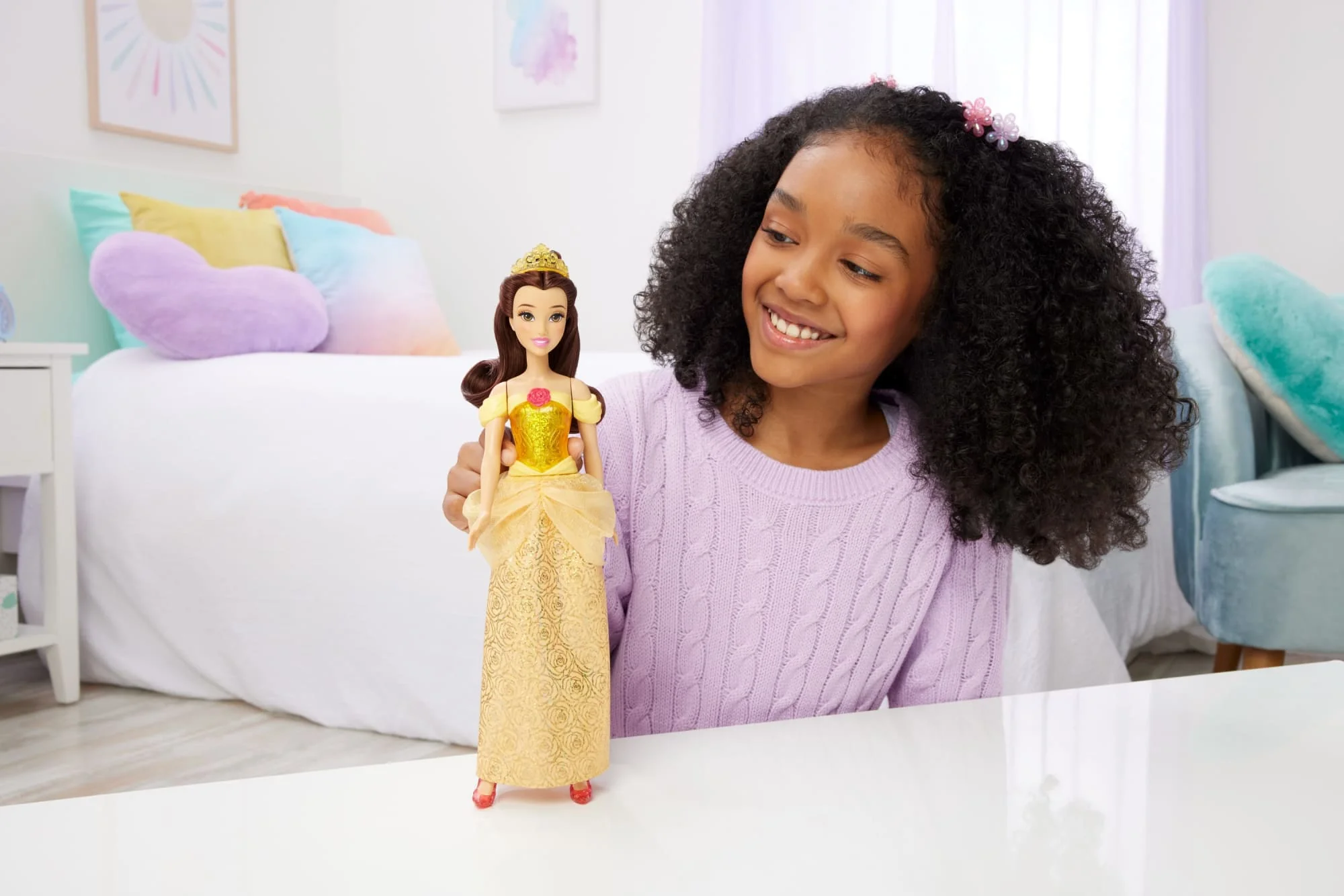 Disney-Princesses Disney-Belle-Poupée, Habillage Et Accessoires - Image 2