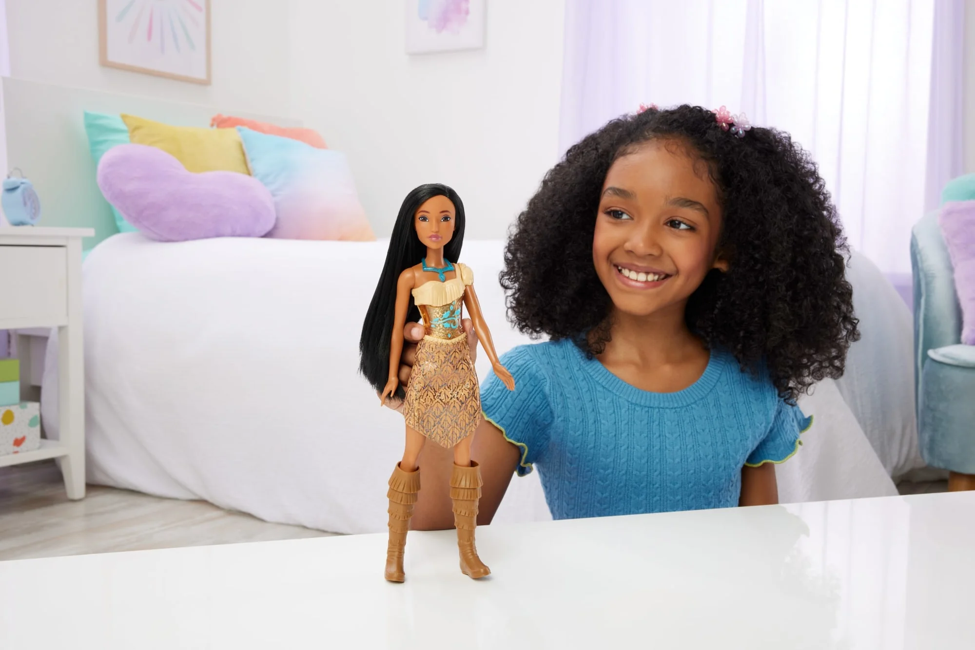 Disney-Princesses Disney-Pocahontas-Poupée, Habillage Et Accessoires - Image 2