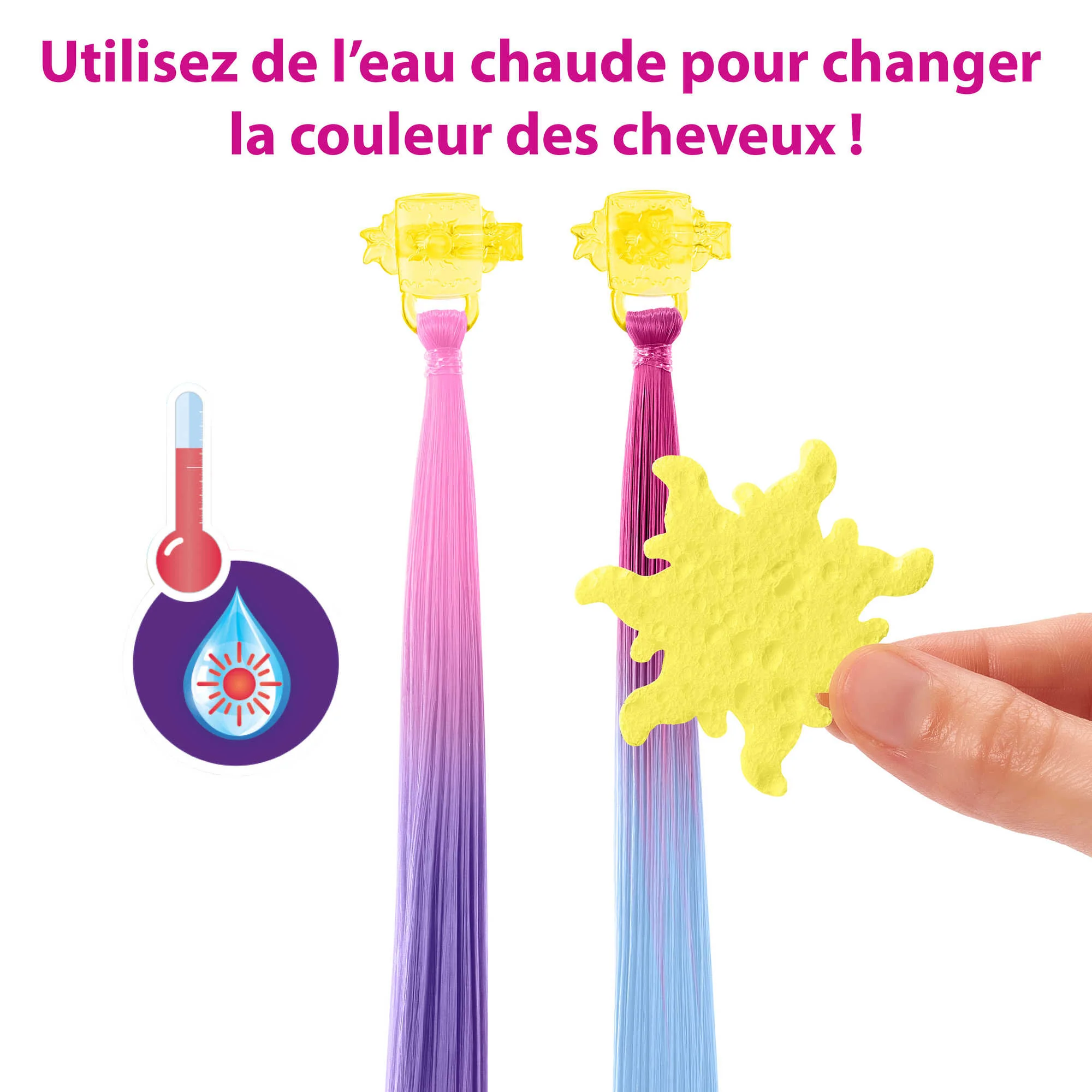 Disney Princesses - Poupée Raiponce Chevelure Fabuleuse - Figurine - 3 Ans Et + - Image 4