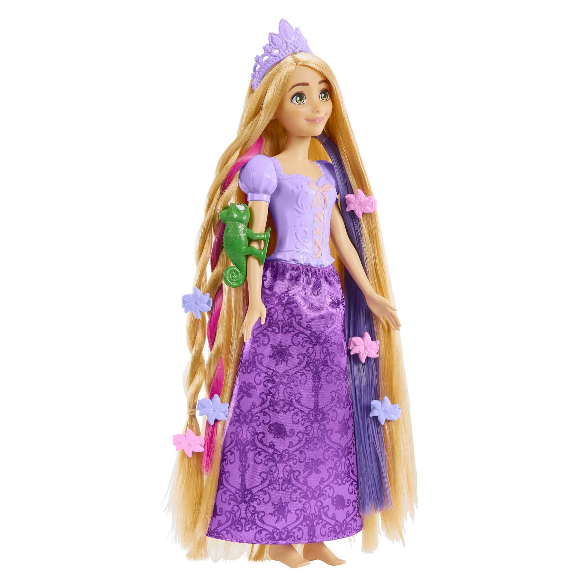Disney Princesses - Poupée Raiponce Chevelure Fabuleuse - Figurine - 3 Ans Et + - Image 7