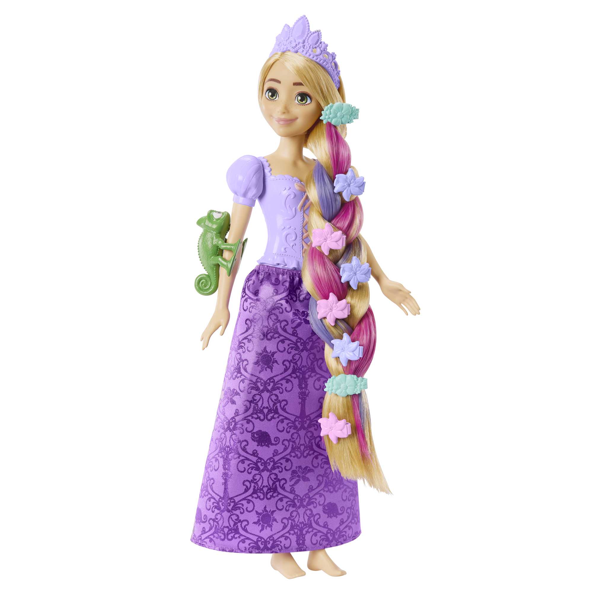 Disney Princesses - Poupée Raiponce Chevelure Fabuleuse - Figurine - 3 Ans Et + - Image 8