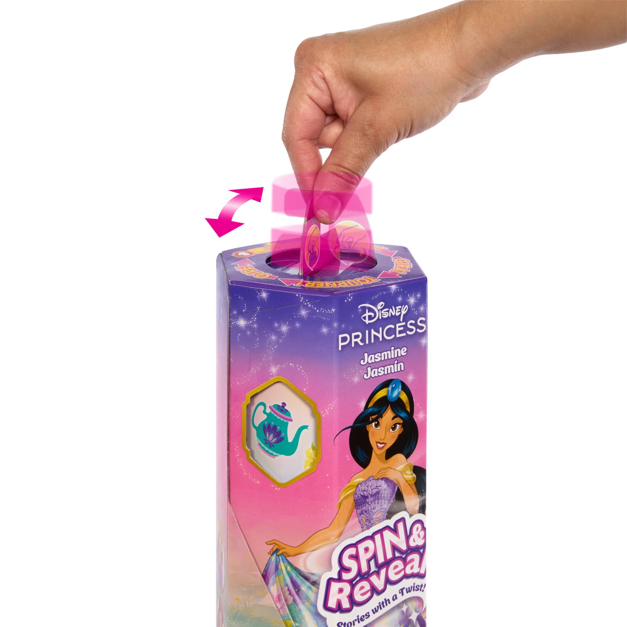 Disney Prinses Draaien En Ontdekken, Jasmine Modepop En Accessoires Met 11 Verrassingen - Image 3