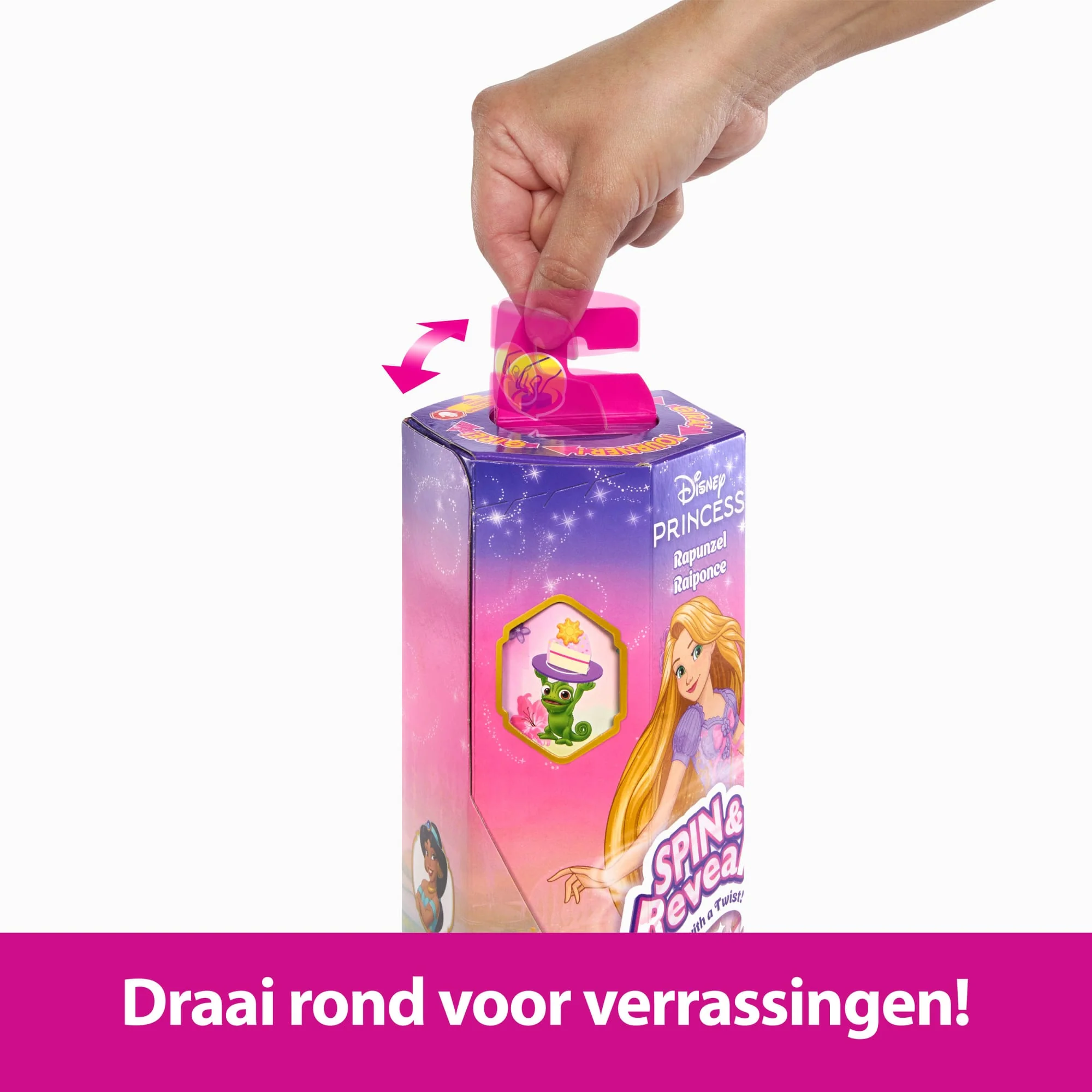 Disney Prinses Draaien En Ontdekken, Rapunzel Modepop En Accessoires Met 11 Verrassingen - Image 3