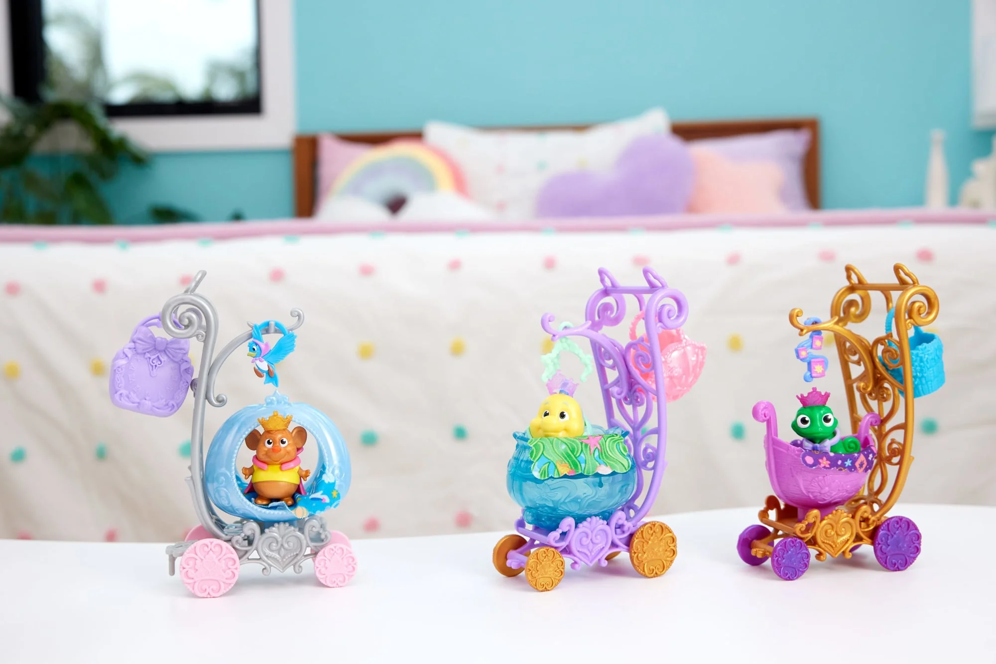 Disney Princess Tierfreund-Kutschen Mit 5 Zubehörteilen, Modepuppengröße, Inspiriert Von Filmen - Image 3