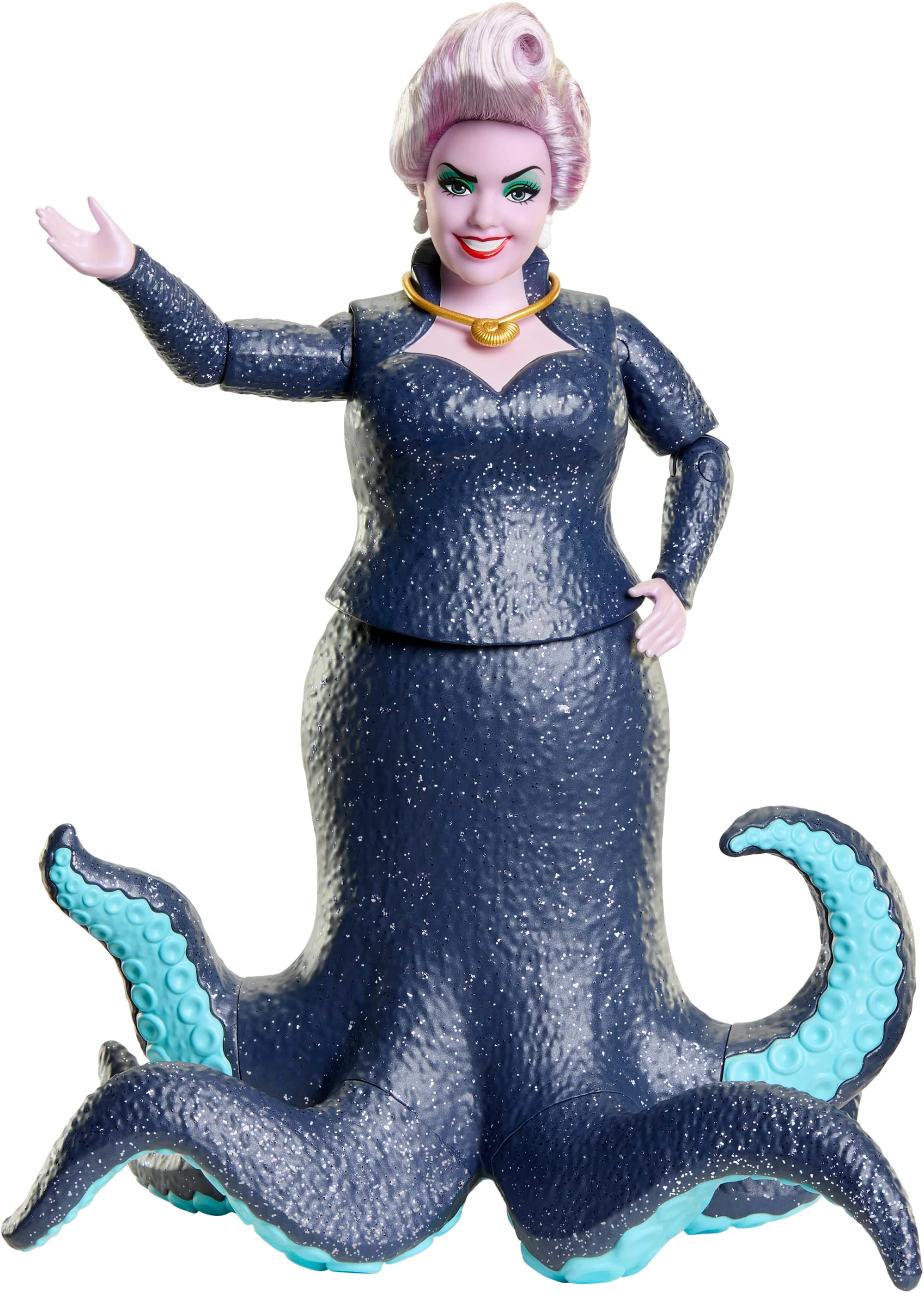Disney The Little Mermaid Ariel, King Triton & Ursula Fashion Dolls - Image 4