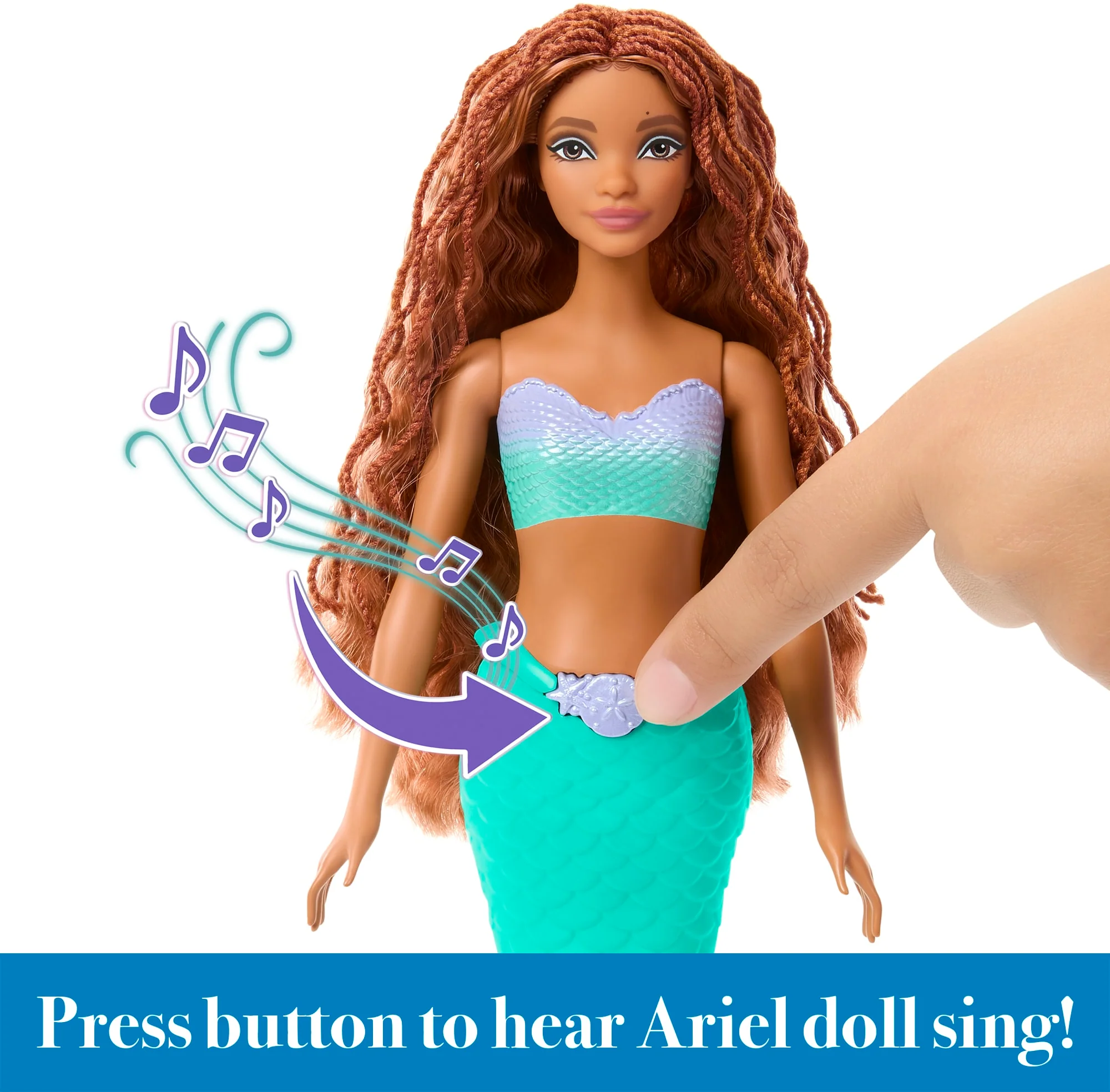 Disney The Little Mermaid Sing & Dream Ariel Fashion Doll - Image 3
