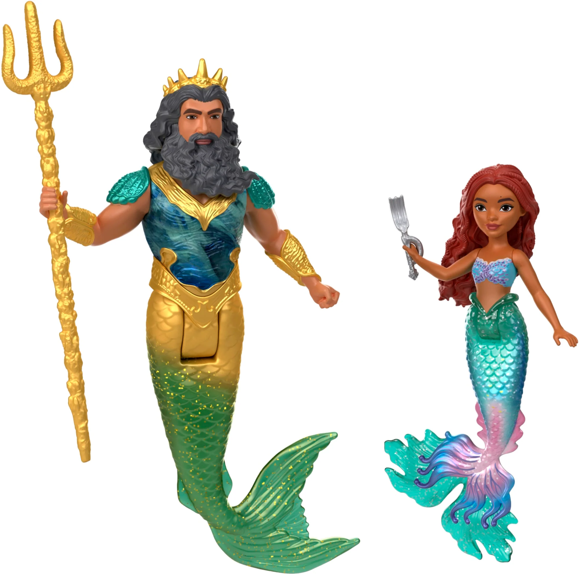 Disney The Little Mermaid Ariel's Adventures Story Set with 4 Small Dolls and Accessories - Image 4
