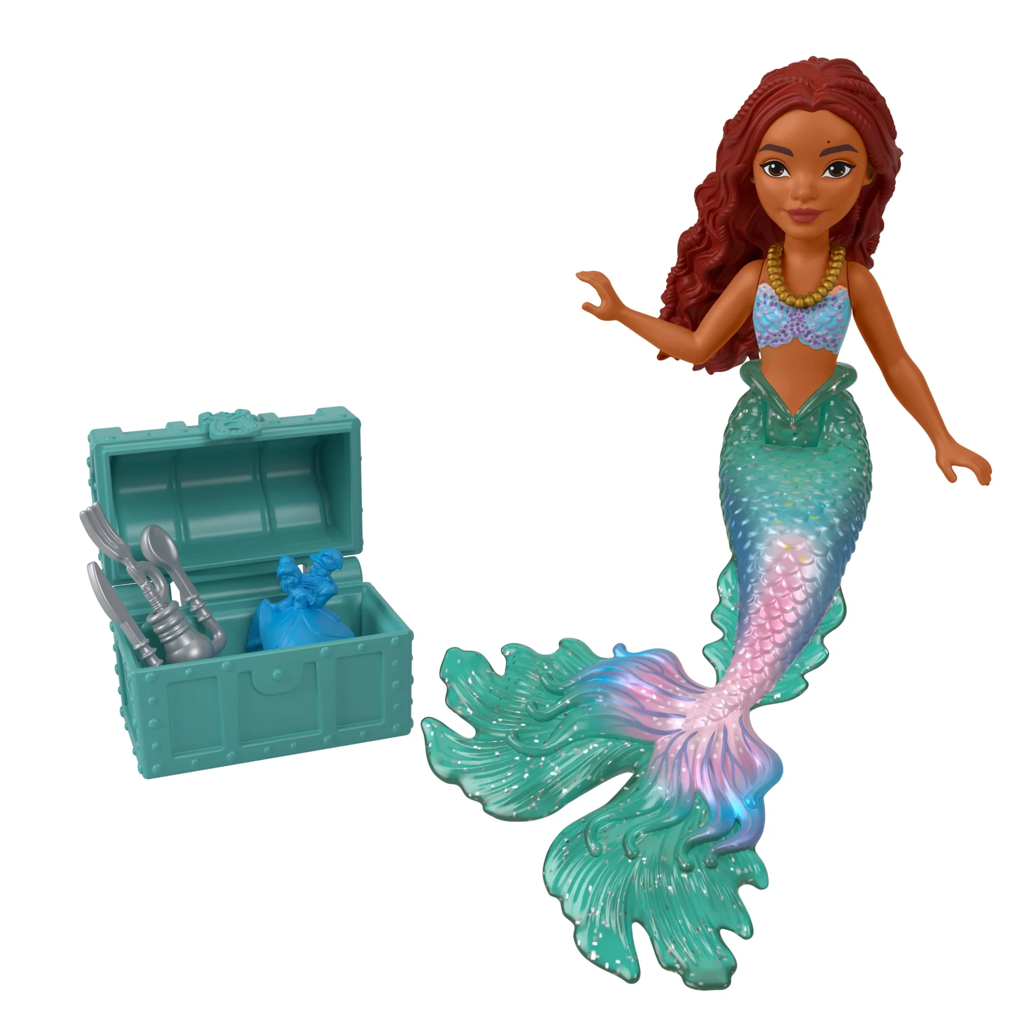 Disney The Little Mermaid Storytime Stackers Ariel's Grotto Playset And 10 Accessories - Image 7