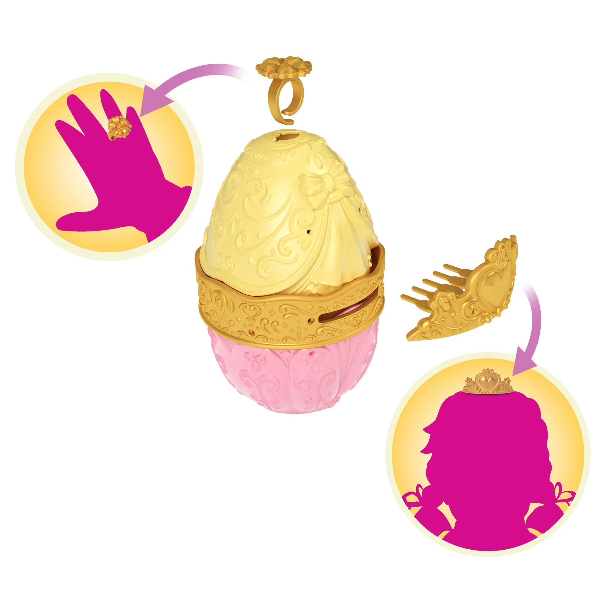 Disney-Œuf De Pâques Surprise Princesse-Poupée, Jupes Et Accessoires - Image 5