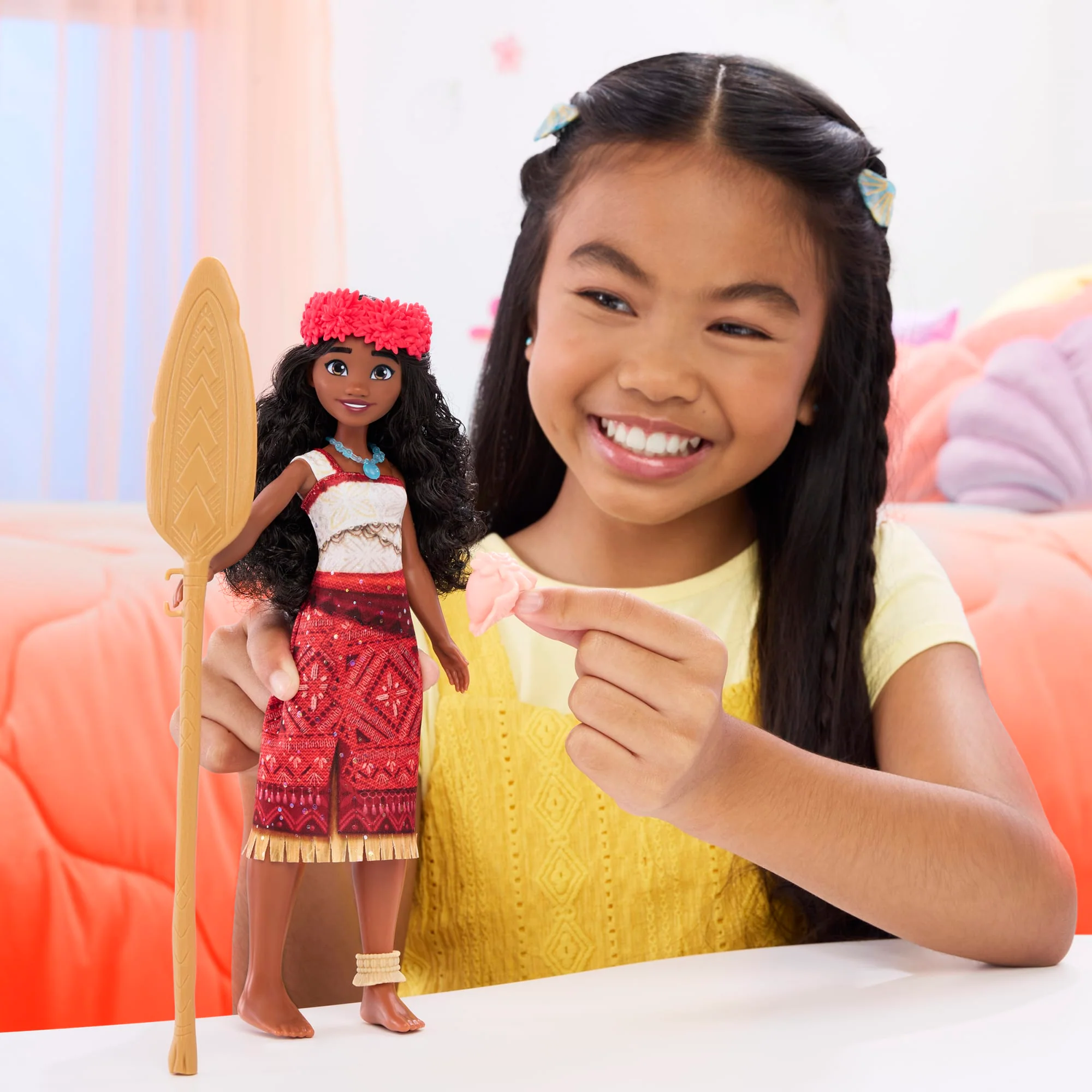 Disney Vaiana 2 Singende Vaiana-Abenteuerpuppe Mit Accessoires, Singt „We're Back“ In 4 Sprachen - Image 2