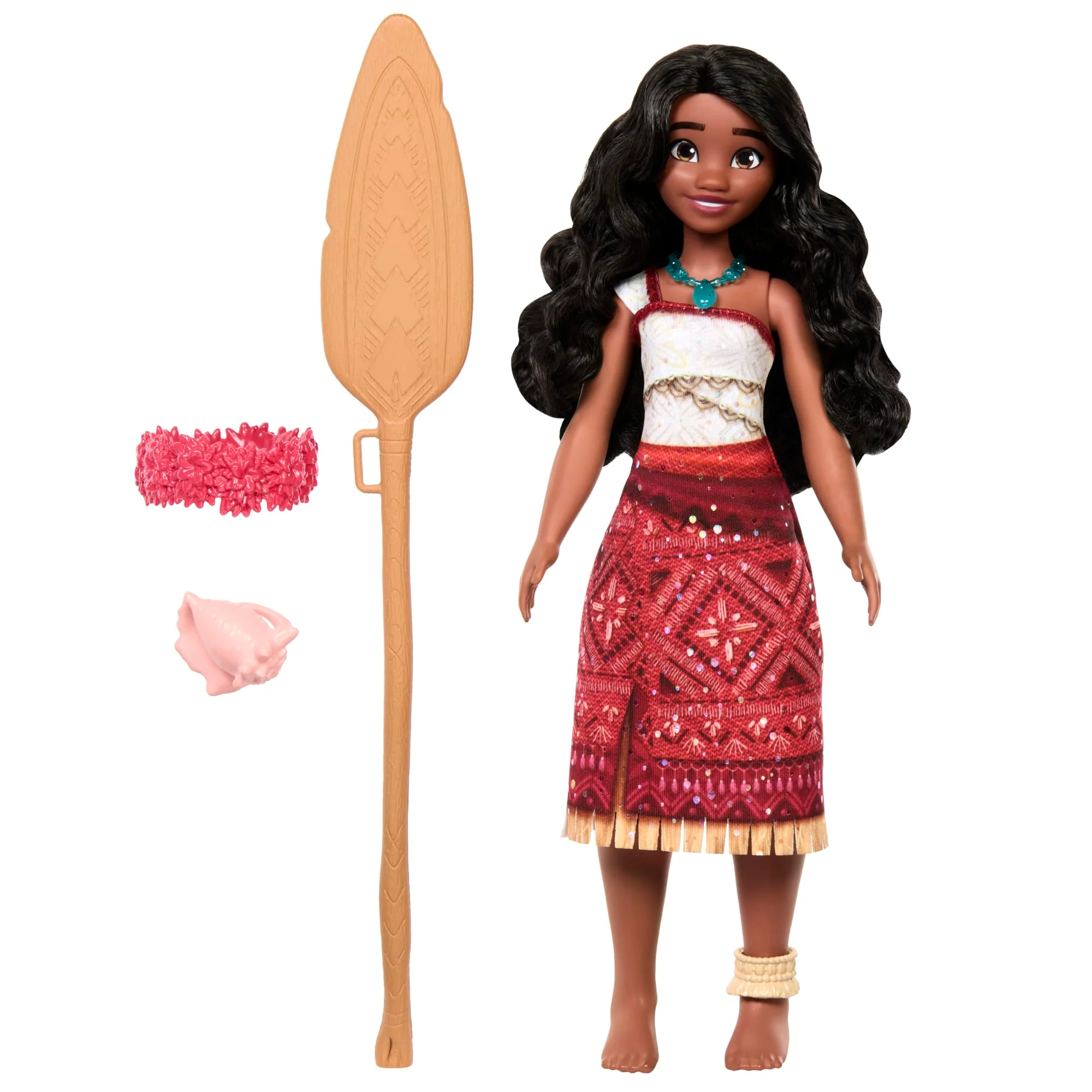 Disney Vaiana 2 Singende Vaiana-Abenteuerpuppe Mit Accessoires, Singt „We're Back“ In 4 Sprachen - Image 5