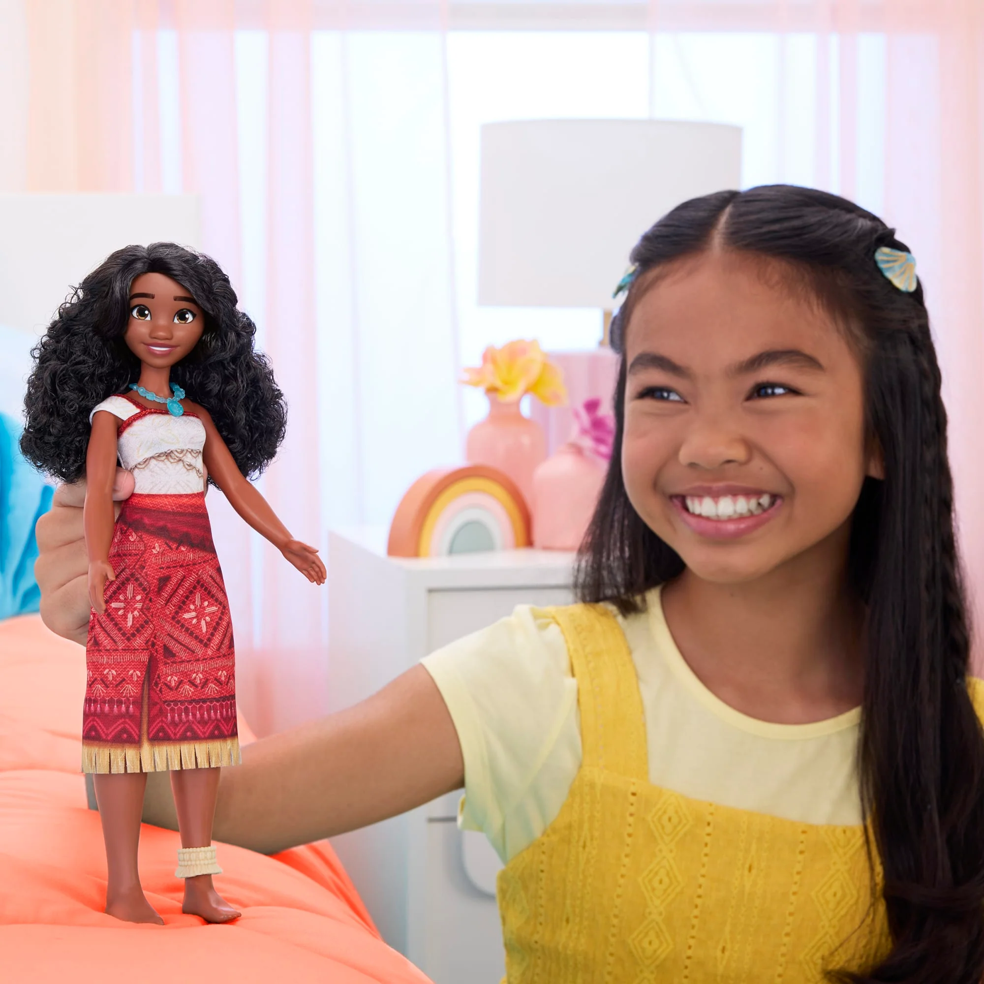 Disney Vaiana 2 Vaiana Fashion Doll Con 2 Accessori E Vestito Rimovibile, Ispirata Al Film - Image 2