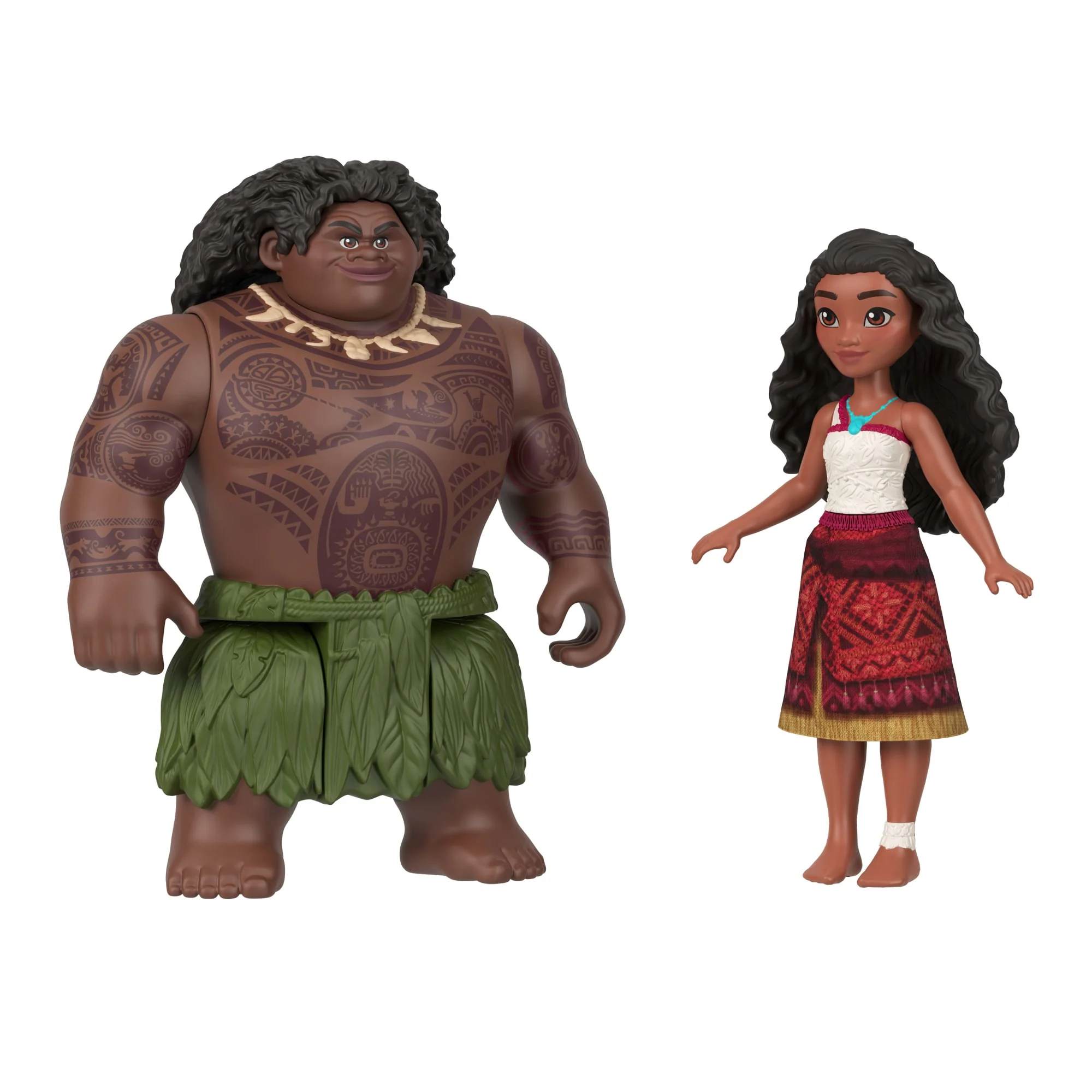 Disney-Vaiana Et Maui-Coffret Avec 2 Petites Poupées Et Un Accessoire - Image 6