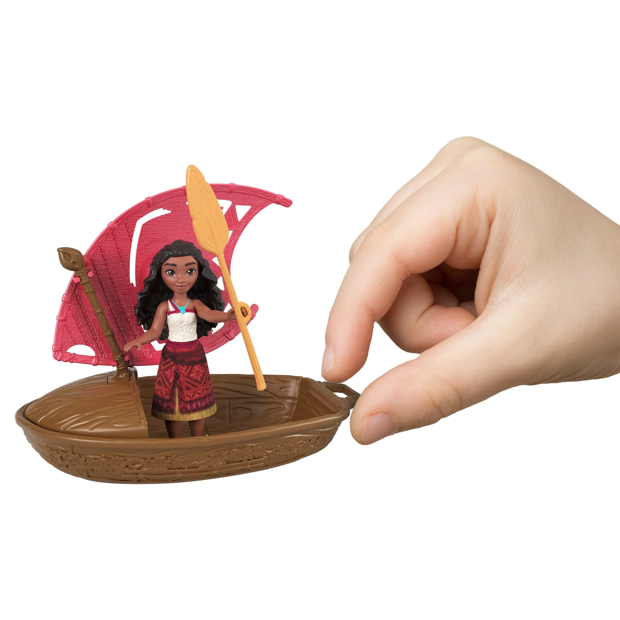 Disney Vaiana 2 Wunder Der Seefahrt Mit Kleiner Überraschungspuppe, Kanu Und Zubehör (Stile Können Variieren) - Image 3