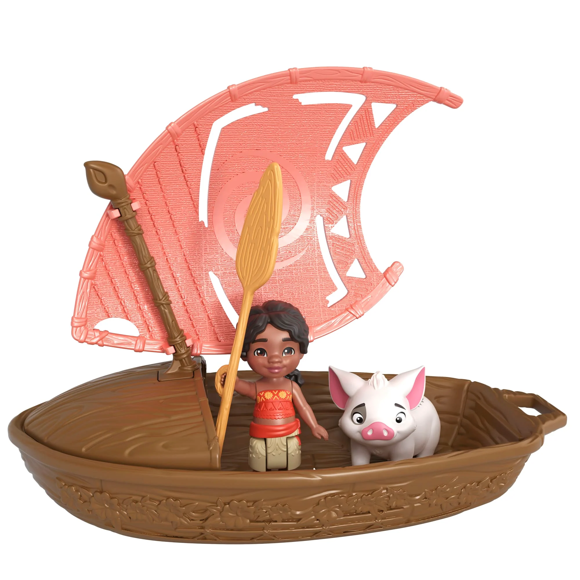 Disney Vaiana 2 Wunder Der Seefahrt Mit Kleiner Überraschungspuppe, Kanu Und Zubehör (Stile Können Variieren) - Image 5