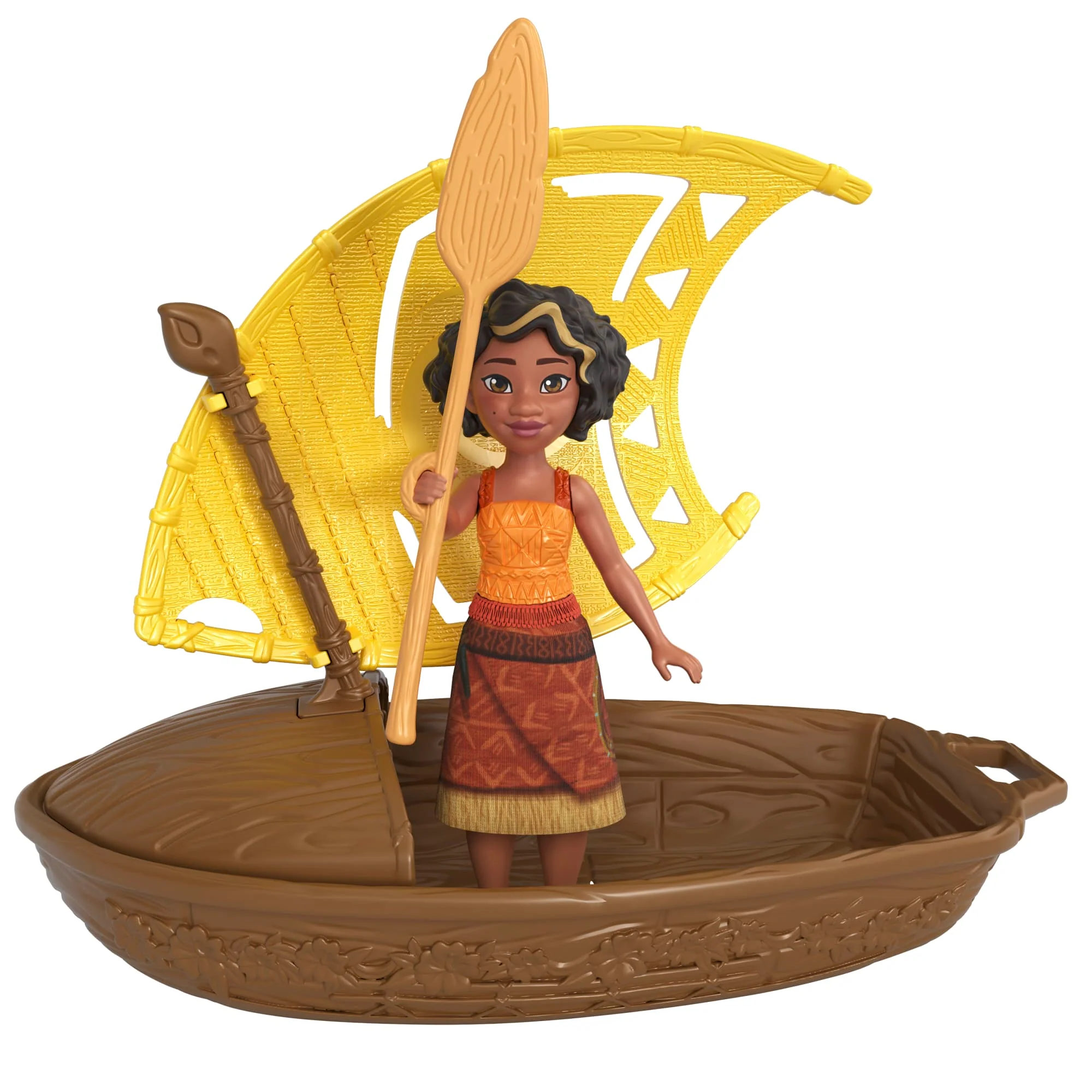 Disney Vaiana 2 Wunder Der Seefahrt Mit Kleiner Überraschungspuppe, Kanu Und Zubehör (Stile Können Variieren) - Image 6