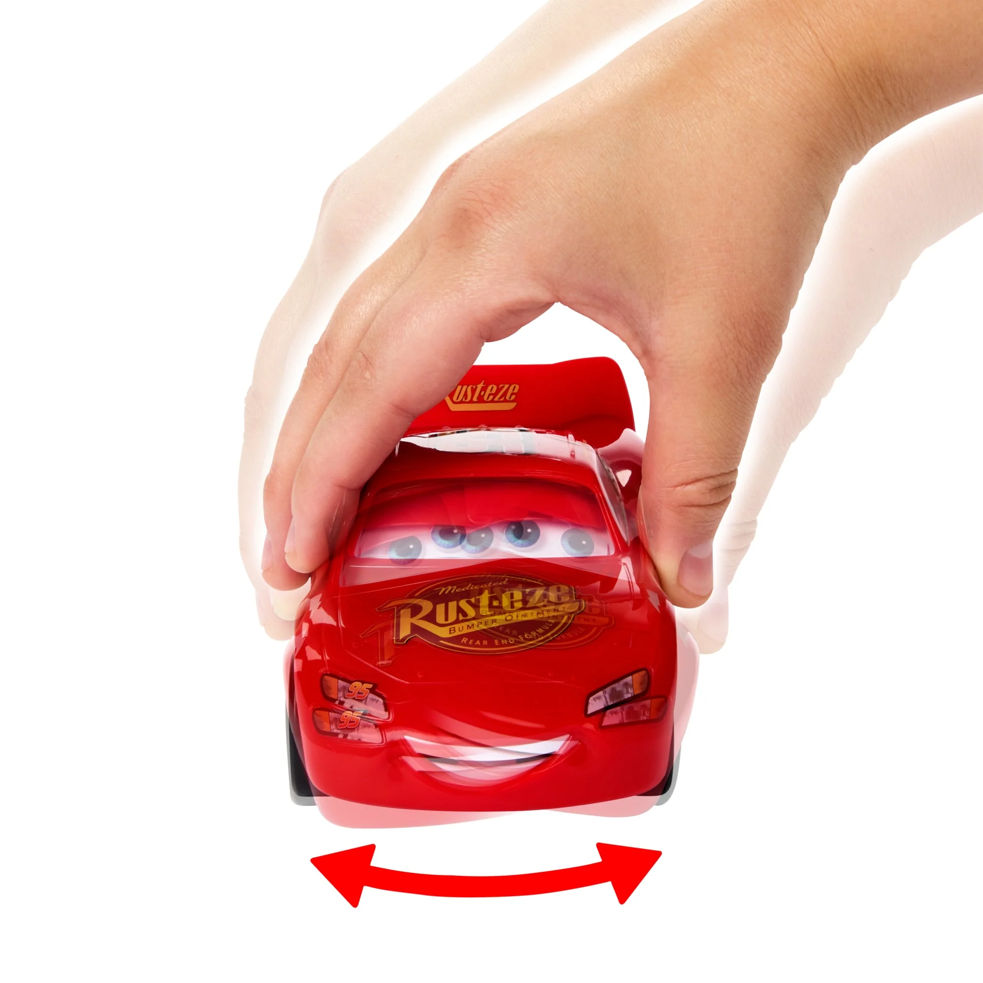 Disney Ve Pixar Cars, Hareketli Gözlere Ve Ağza Sahip Hareketli DOStlar Şimşek Mcqueen Oyuncak Arabası - Image 2