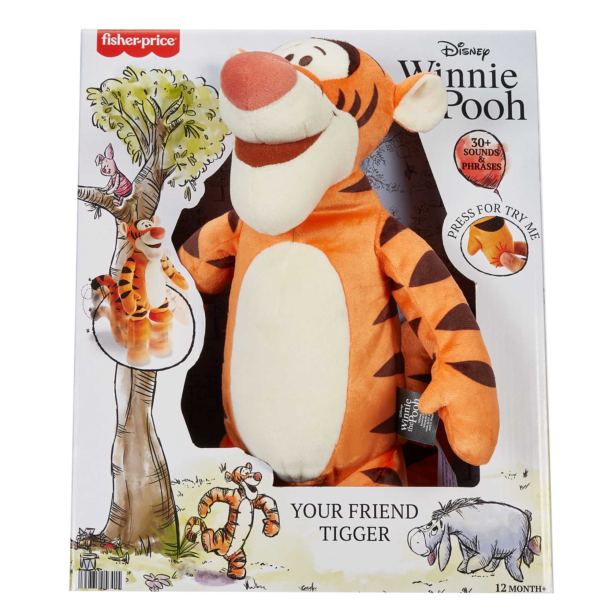 Disney Winnie the Pooh Your Friend Tigger Feature Plush - Image 6
