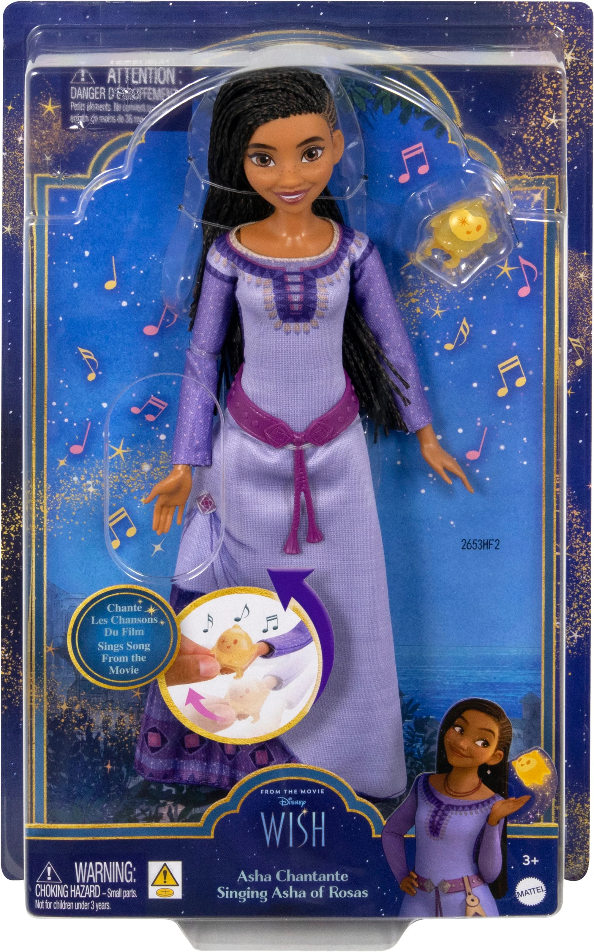 Disney Wish - Poupée Asha Chantante - Poupée - 3 Ans Et + - Image 6
